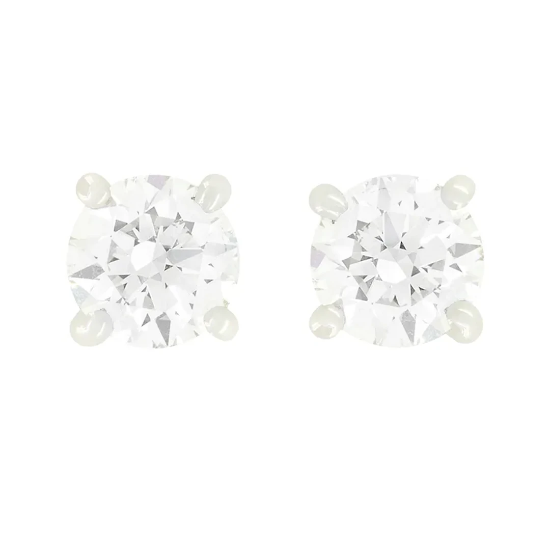 Tiffany & Co. 0.90ct Diamond Stud Earrings