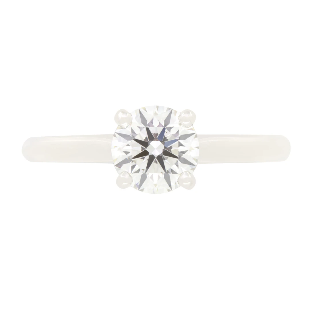 Cartier 0.85ct Diamond ‘1895’ Solitaire Ring