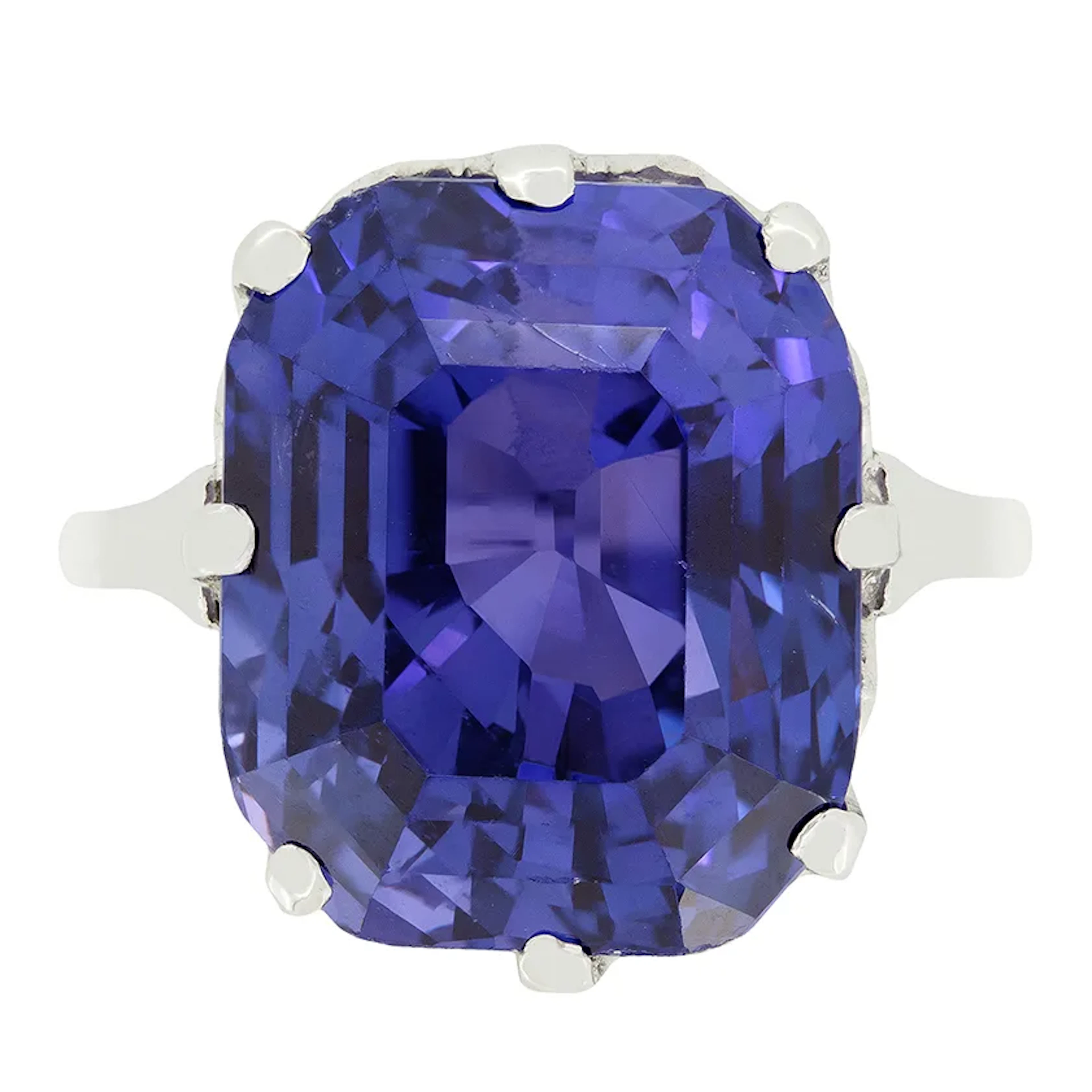 Vintage 24.50ct Colour Change Sapphire Ring, c.1950s