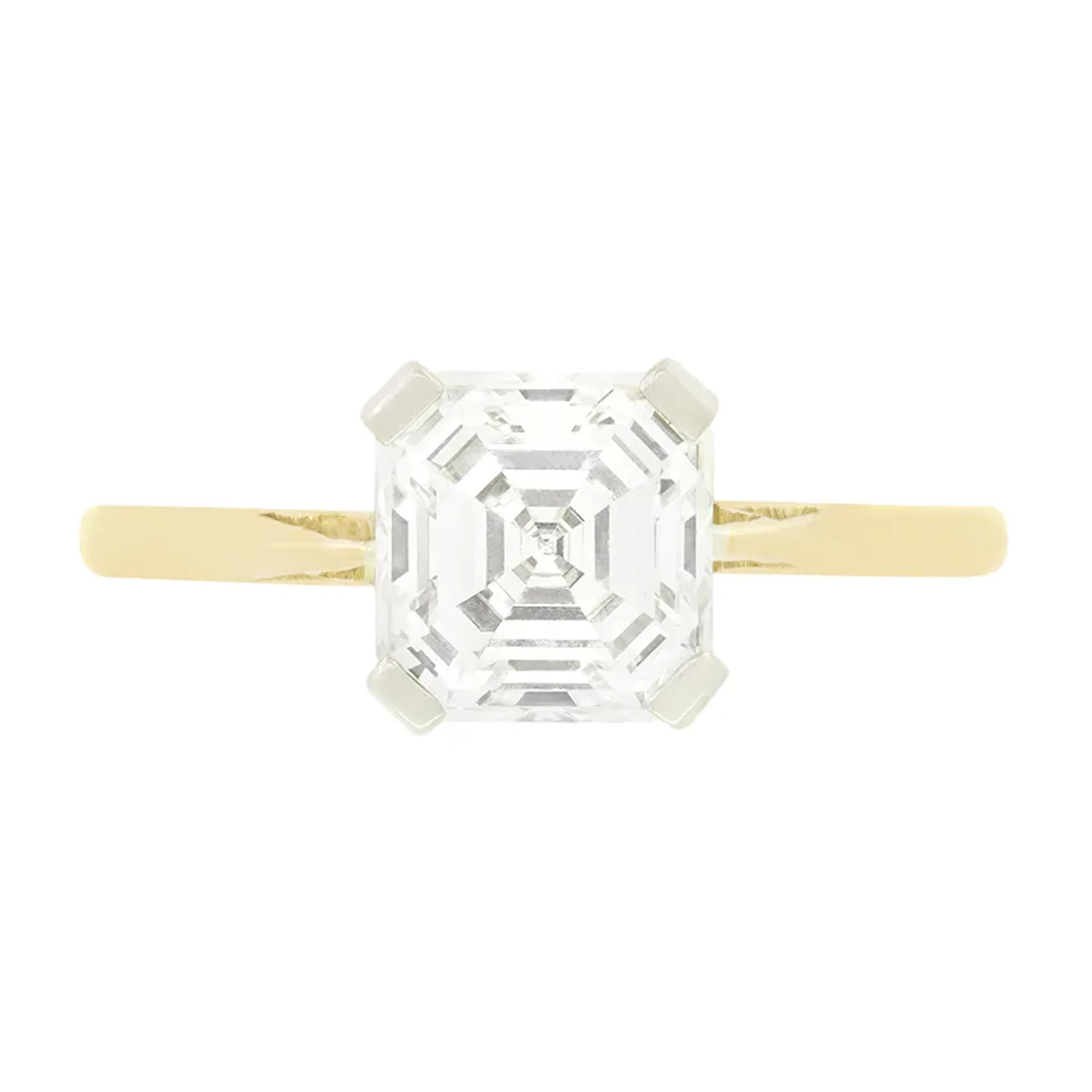 Antique 2.01ct Diamond Solitaire Ring, hallmarked 1915