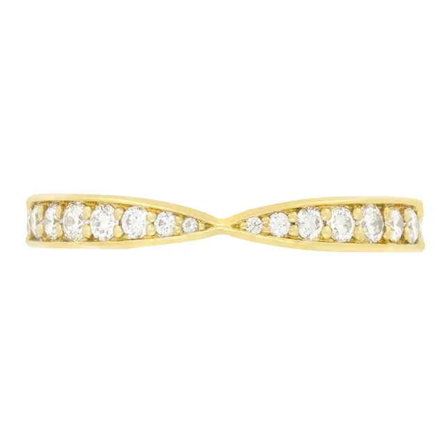 Tiffany & Co. ‘Harmony’ Diamond half Eternity Band