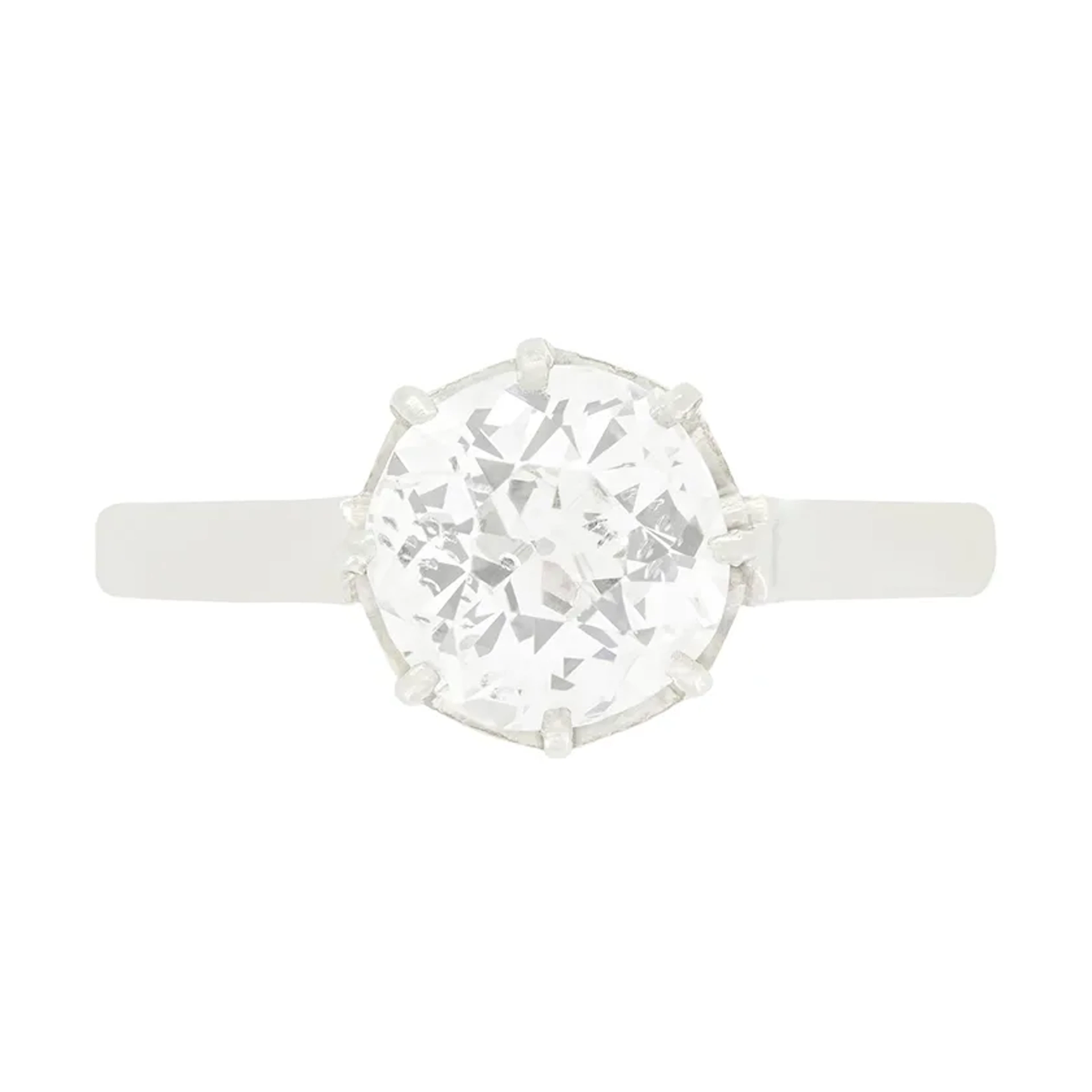 Art Deco 1.75ct Diamond Solitaire Ring, c.1920s