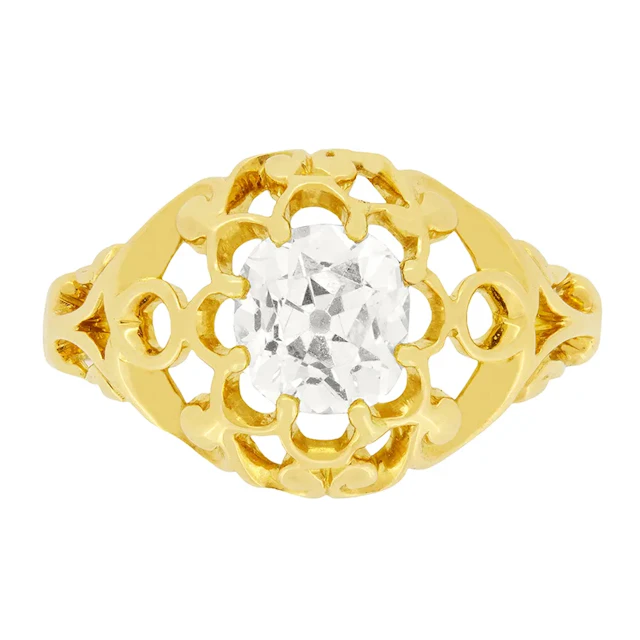 Victorian 1.20ct Diamond Ring, c.1900s