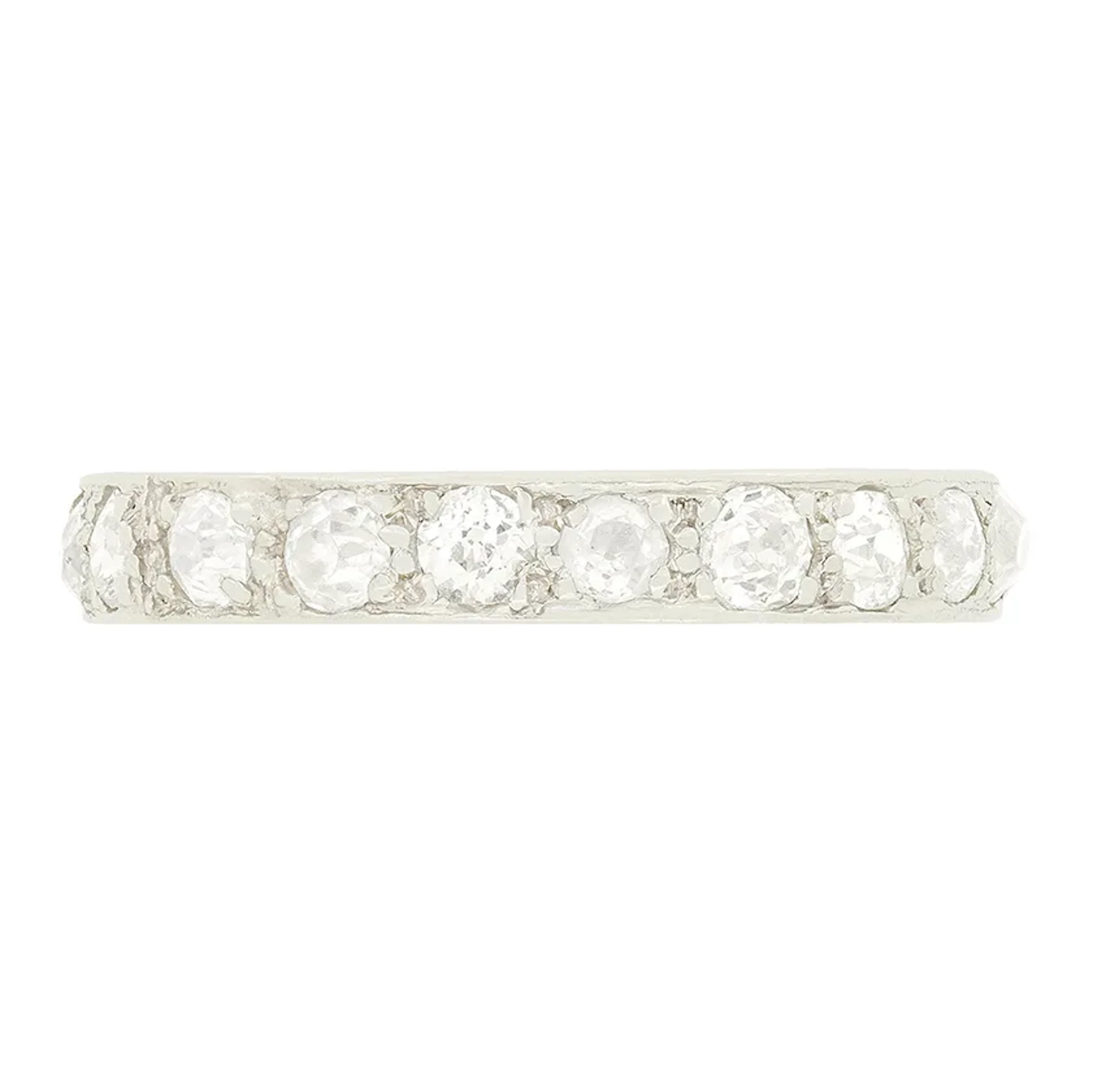 Art Deco 2.00ct Diamond Full Eternity Ring, c.1920s