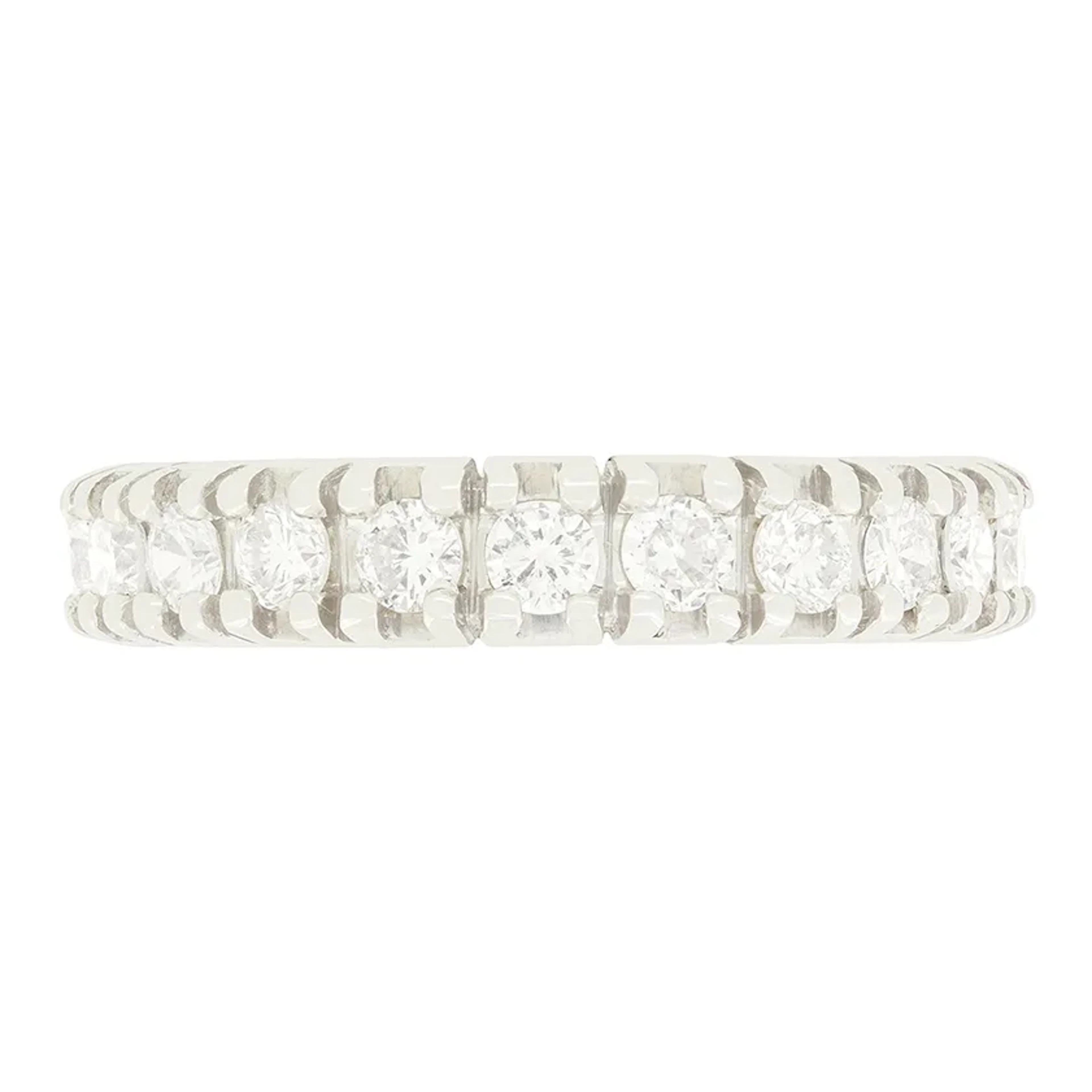 Vintage 1.15ct Diamond Full Eternity Ring, c.1960s