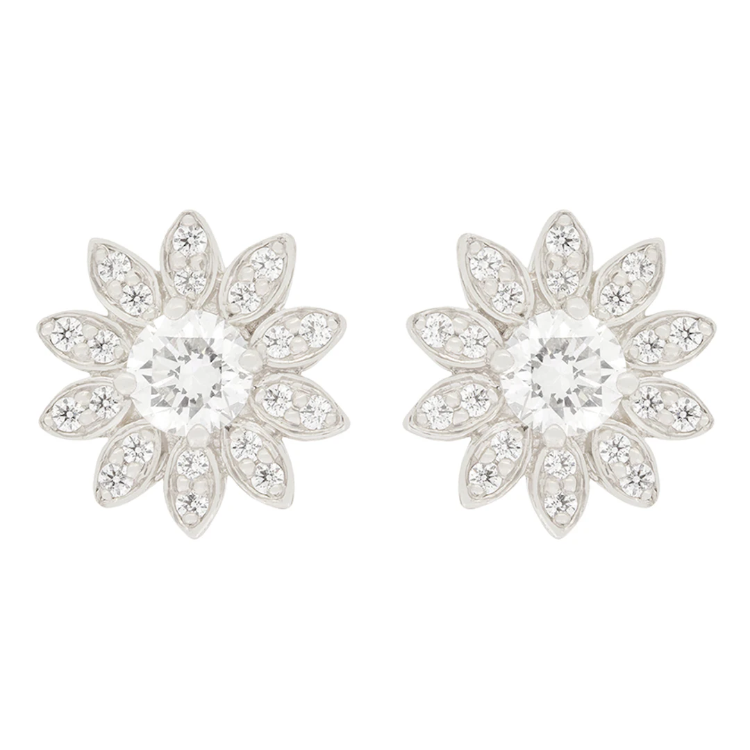Tiffany & Co. ‘Enchant’ 0.70ct Diamond Flower Earrings