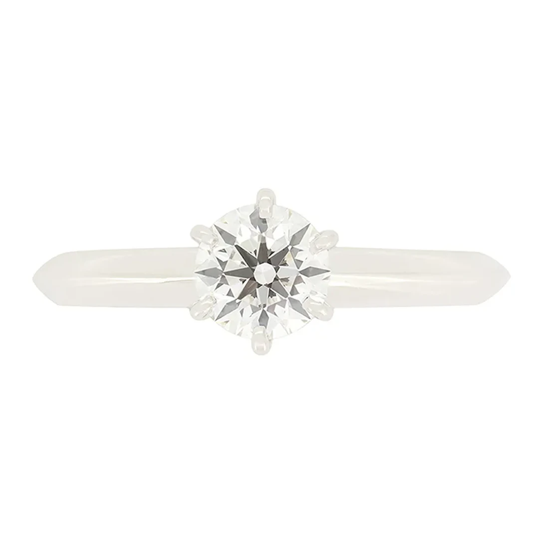 Tiffany & Co. 0.47ct Diamond Solitaire Ring