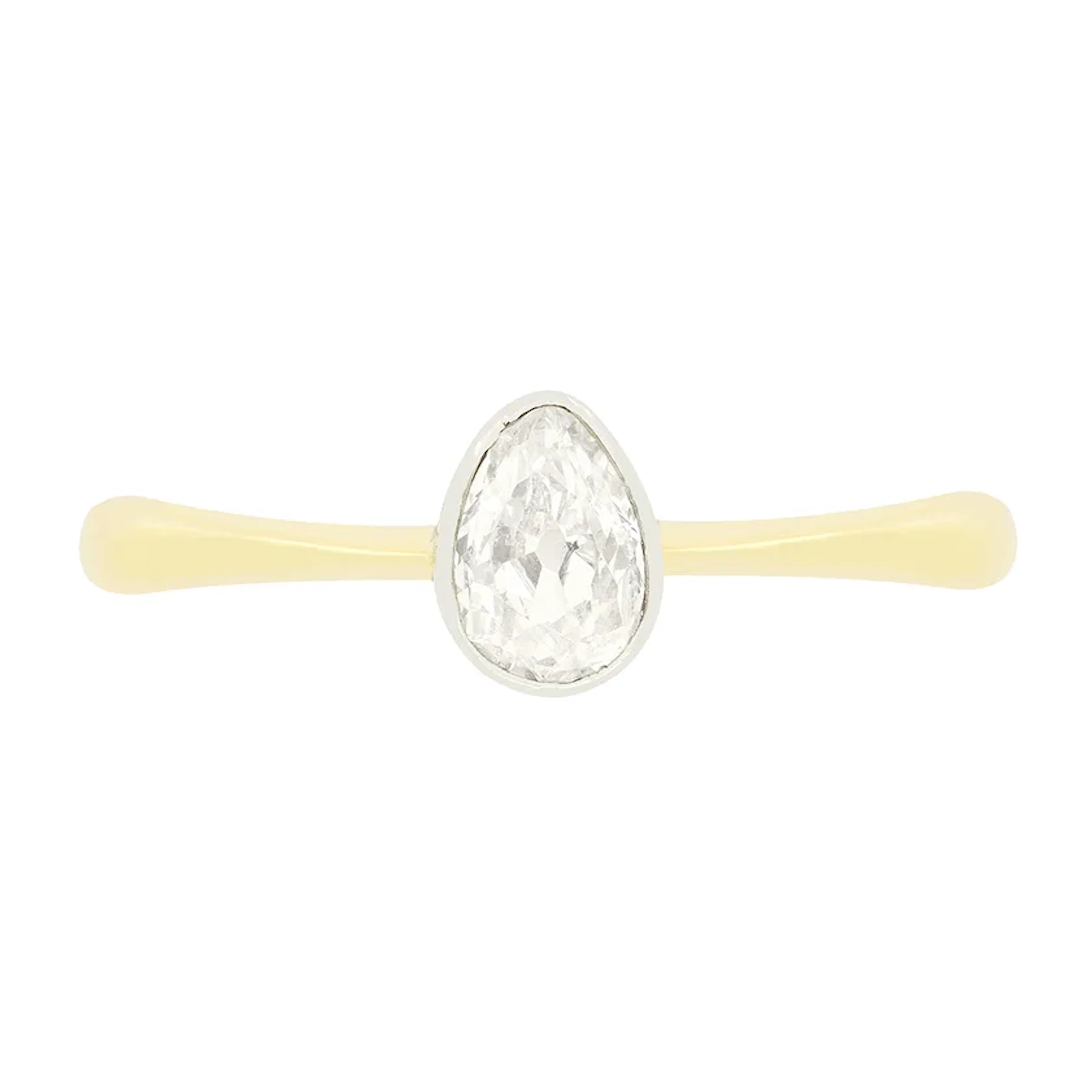 Edwardian 0.40ct Diamond Solitaire Ring, c.1910s