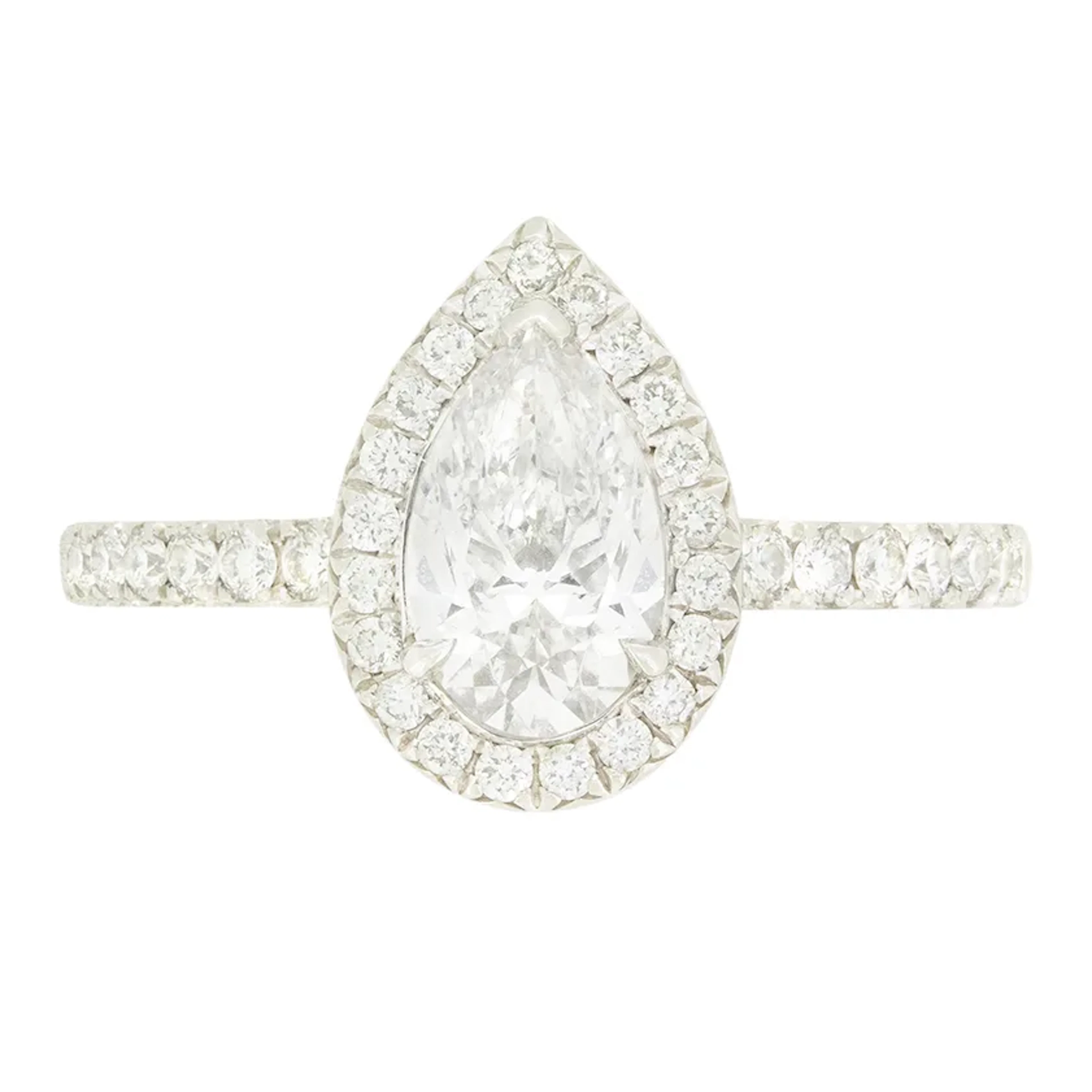 Boodles 0.90ct Diamond Halo Ring
