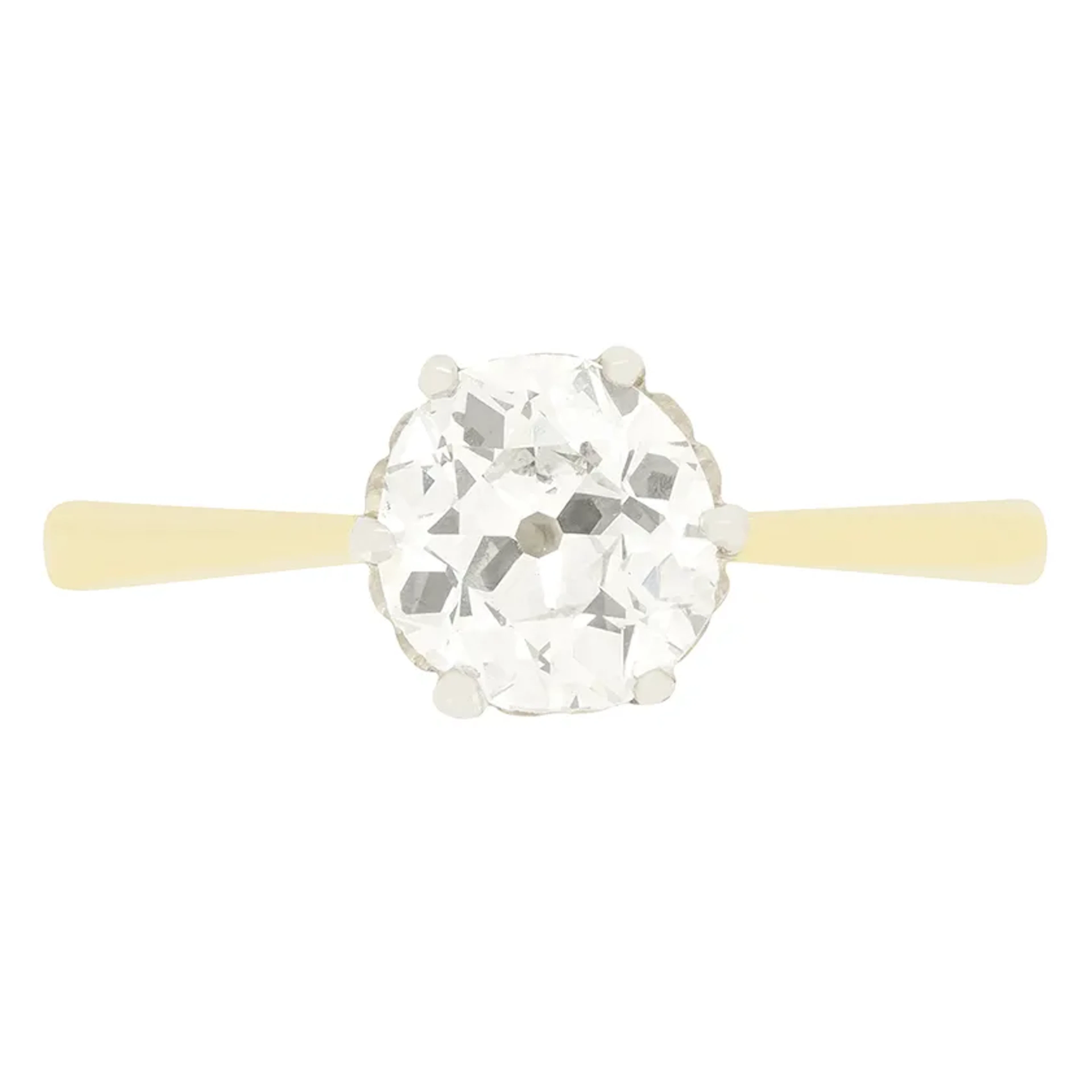 Vintage 1.00ct Diamond Solitaire Ring, c.1930s