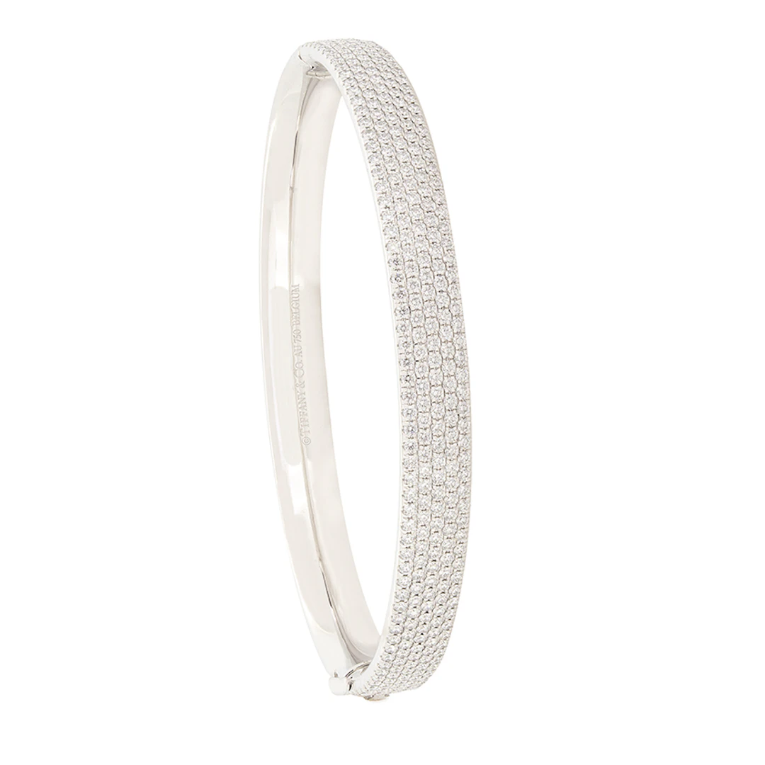 Tiffany & Co. 2.12ct Diamond ‘Metro’ Bangle