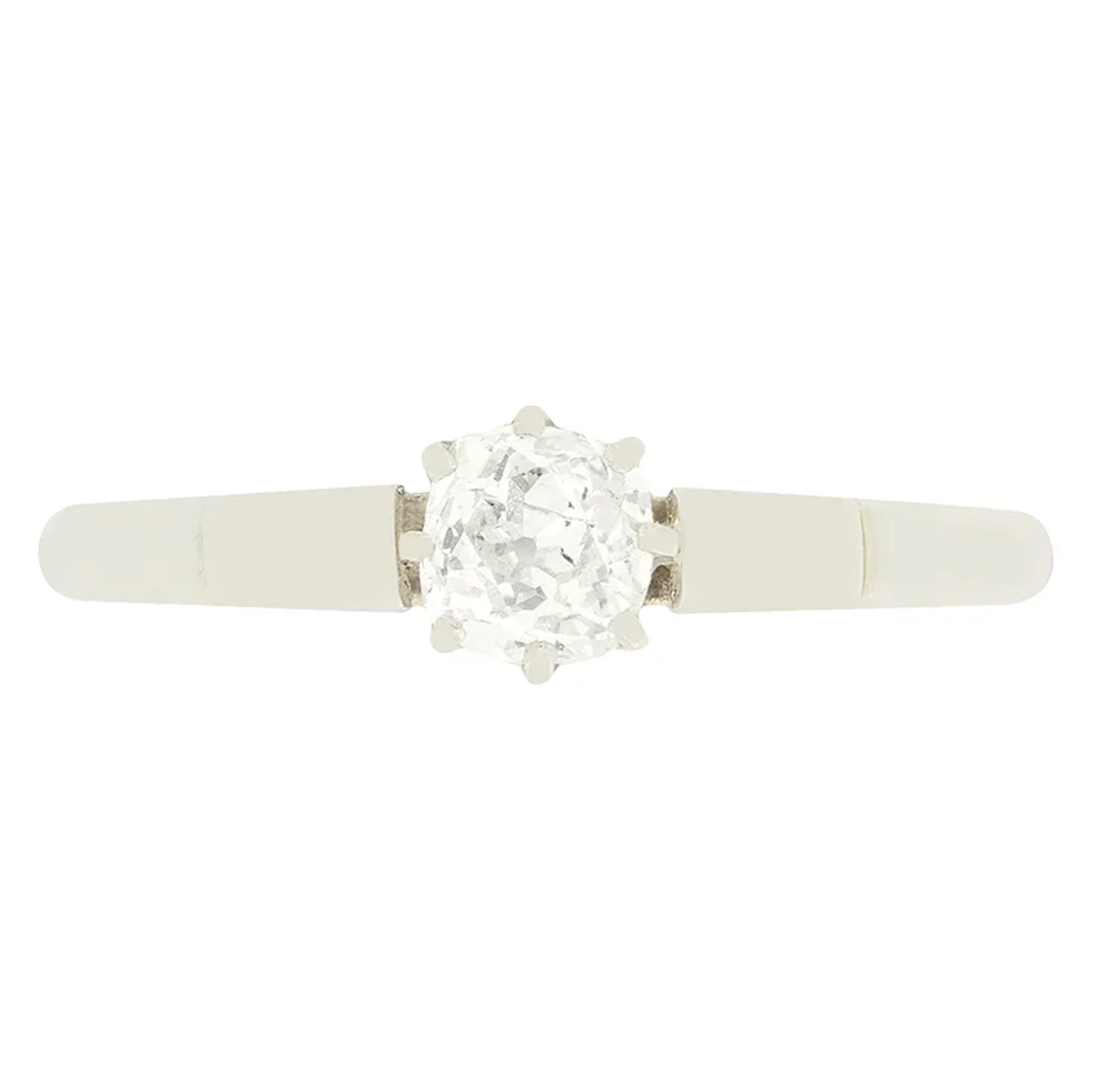 Art Deco 0.40ct Diamond Solitaire RIng, c.1920s