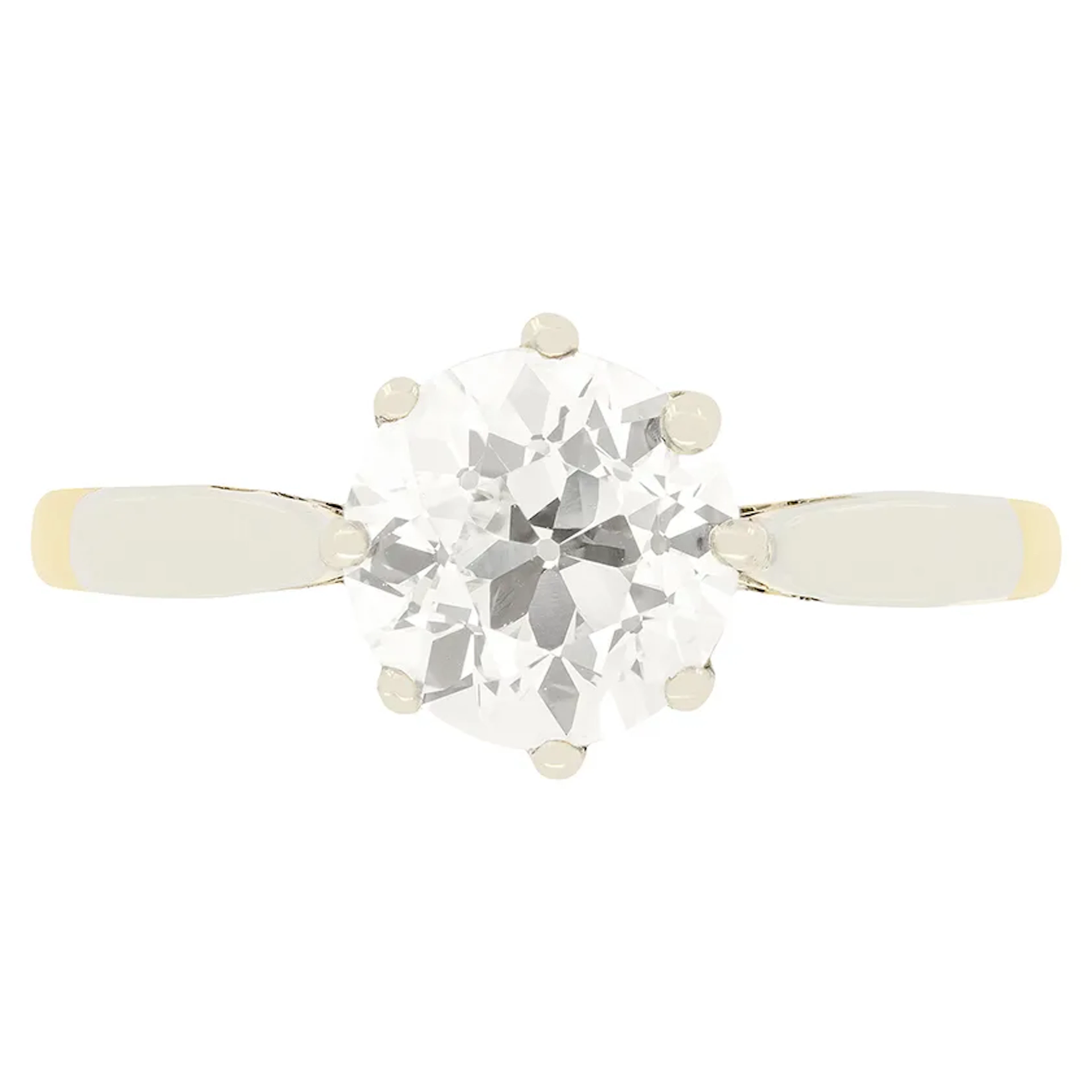 Edwardian 1.50ct Diamond solitaire, c.1910s
