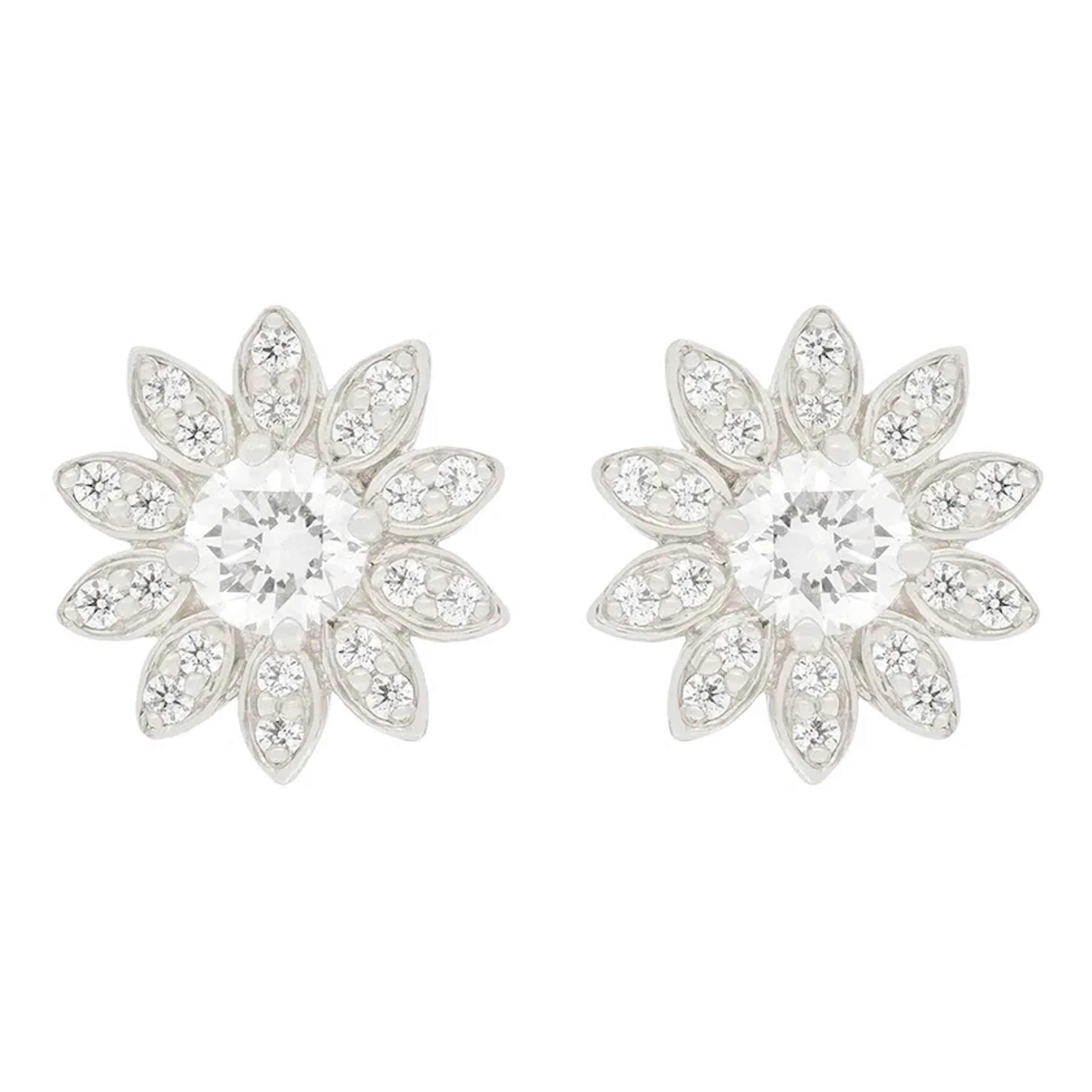 Tiffany & Co. ‘Enchant’ 0.70ct Diamond Flower Earrings