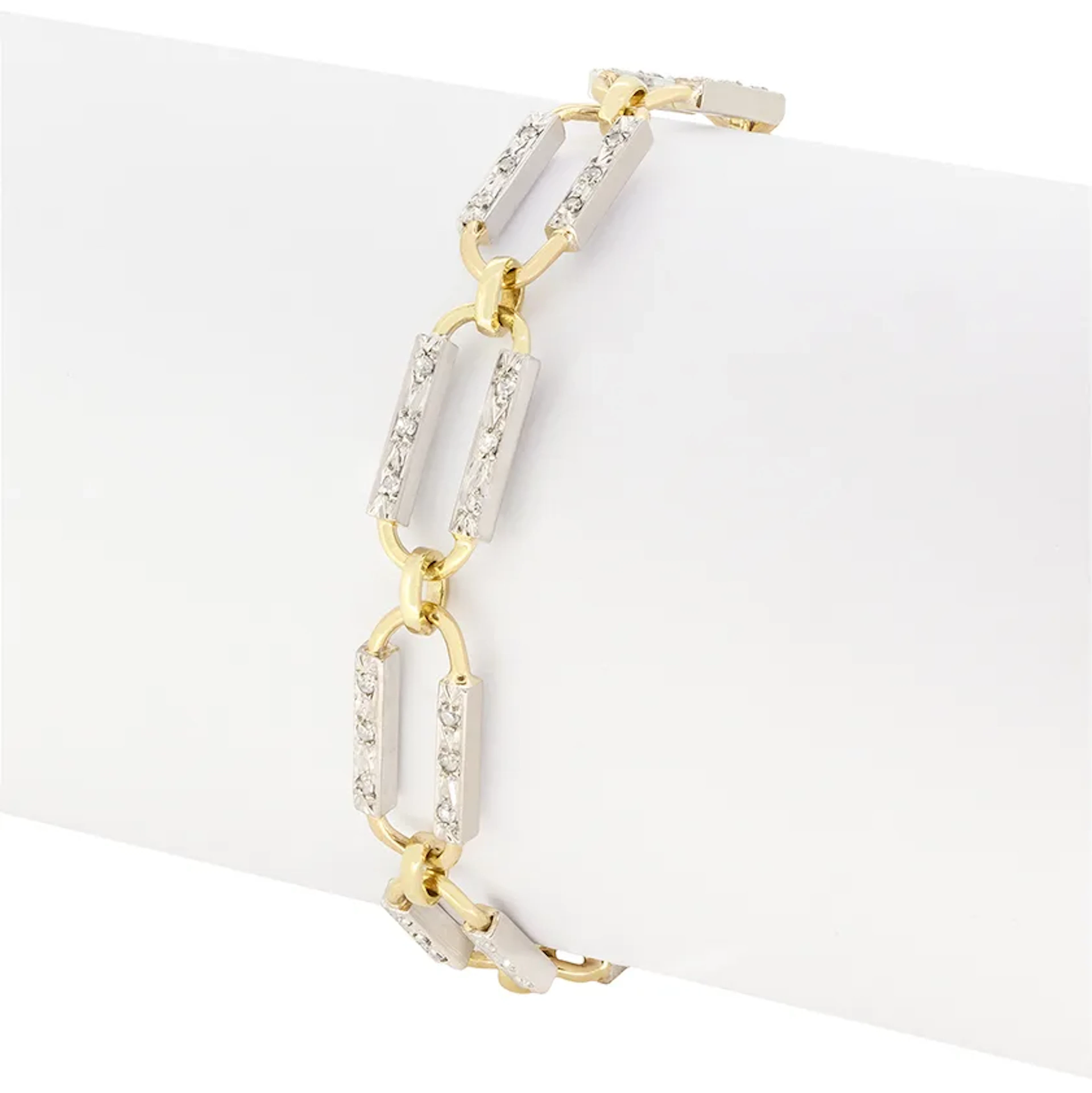 Vintage 0.54ct Diamond Bracelet, c.1940s