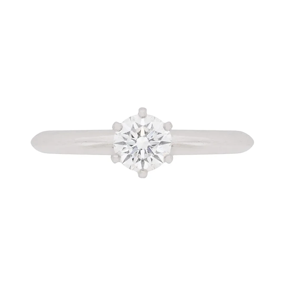 Tiffany & Co. 0.45ct Diamond Solitaire Engagement Ring