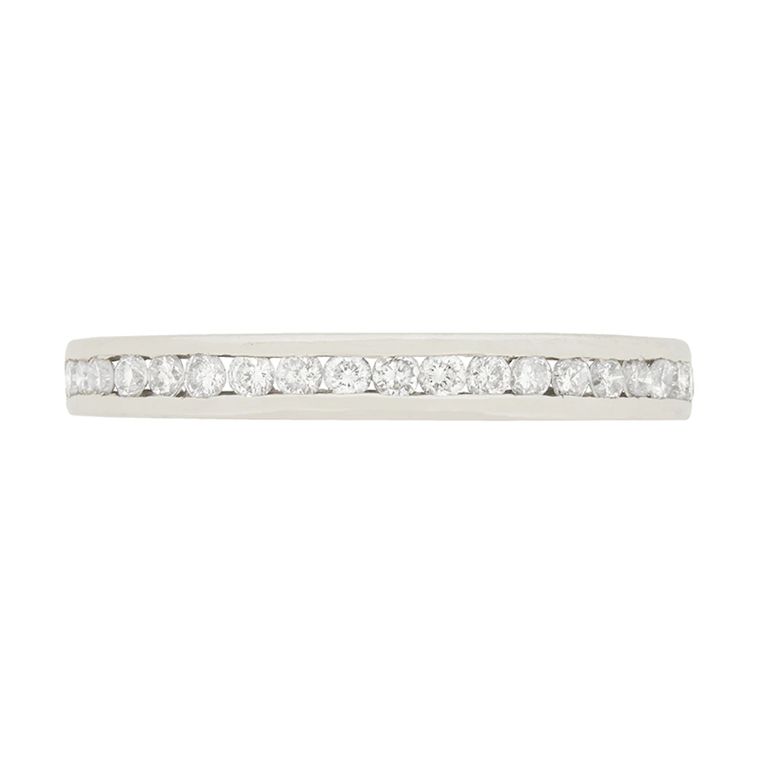 Contemporary Channel Set 0.85ct Diamond Eternity Band