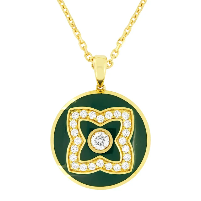 De Beers 0.21ct Diamond ‘Enchanted Lotus’ Necklace.