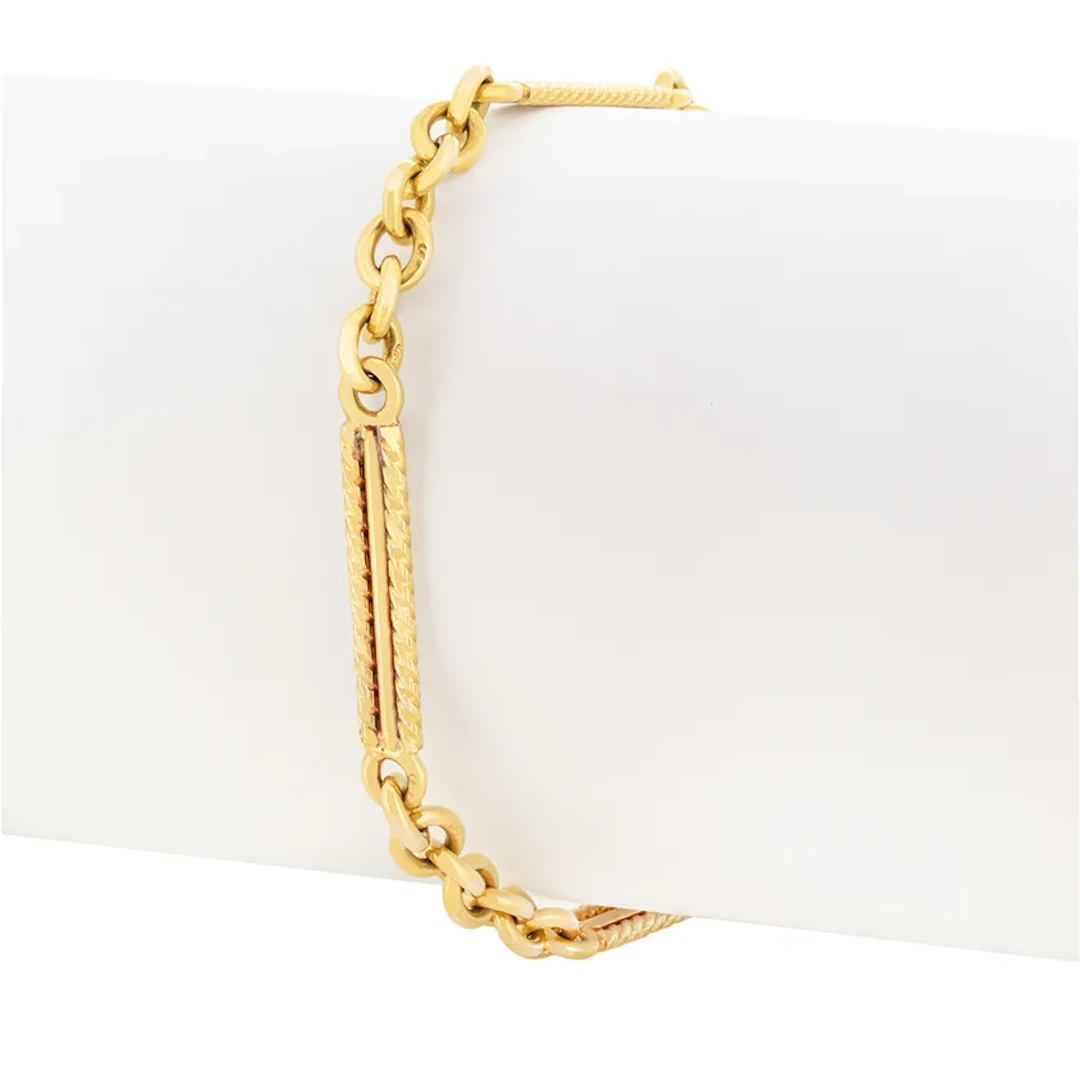 Victorian Albert Chain Bracelet, c.1900s