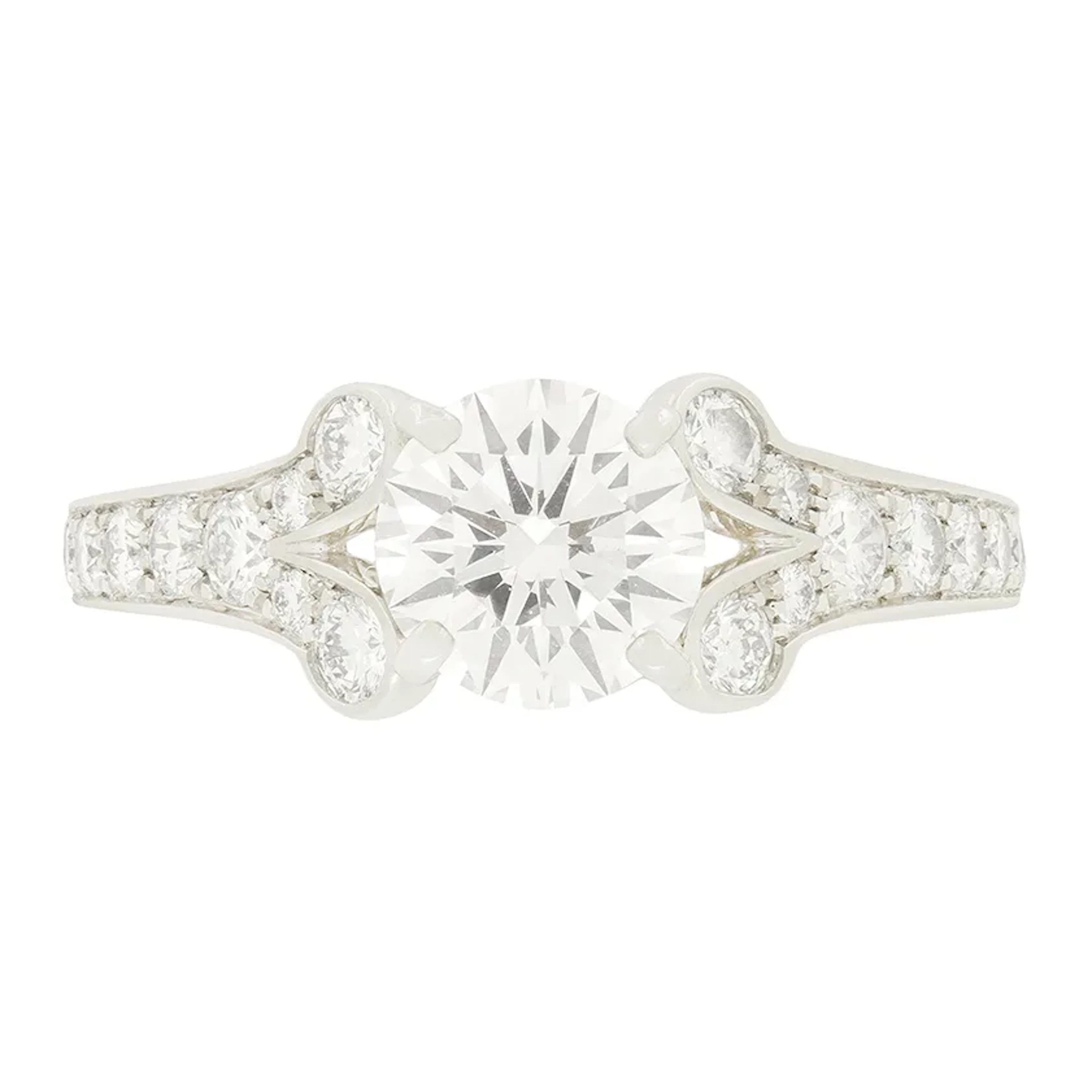 Cartier 0.90ct Diamond ‘Ballerine’ Solitaire Ring