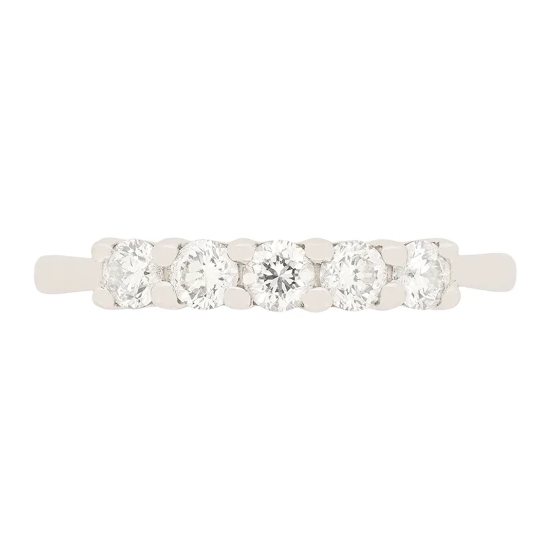 Contemporary 0.40ct Diamond Five Stone Ring