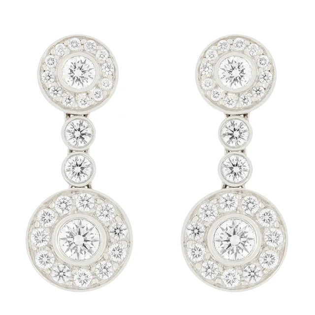 Tiffany & Co. Circlet Diamond Drop Earrings
