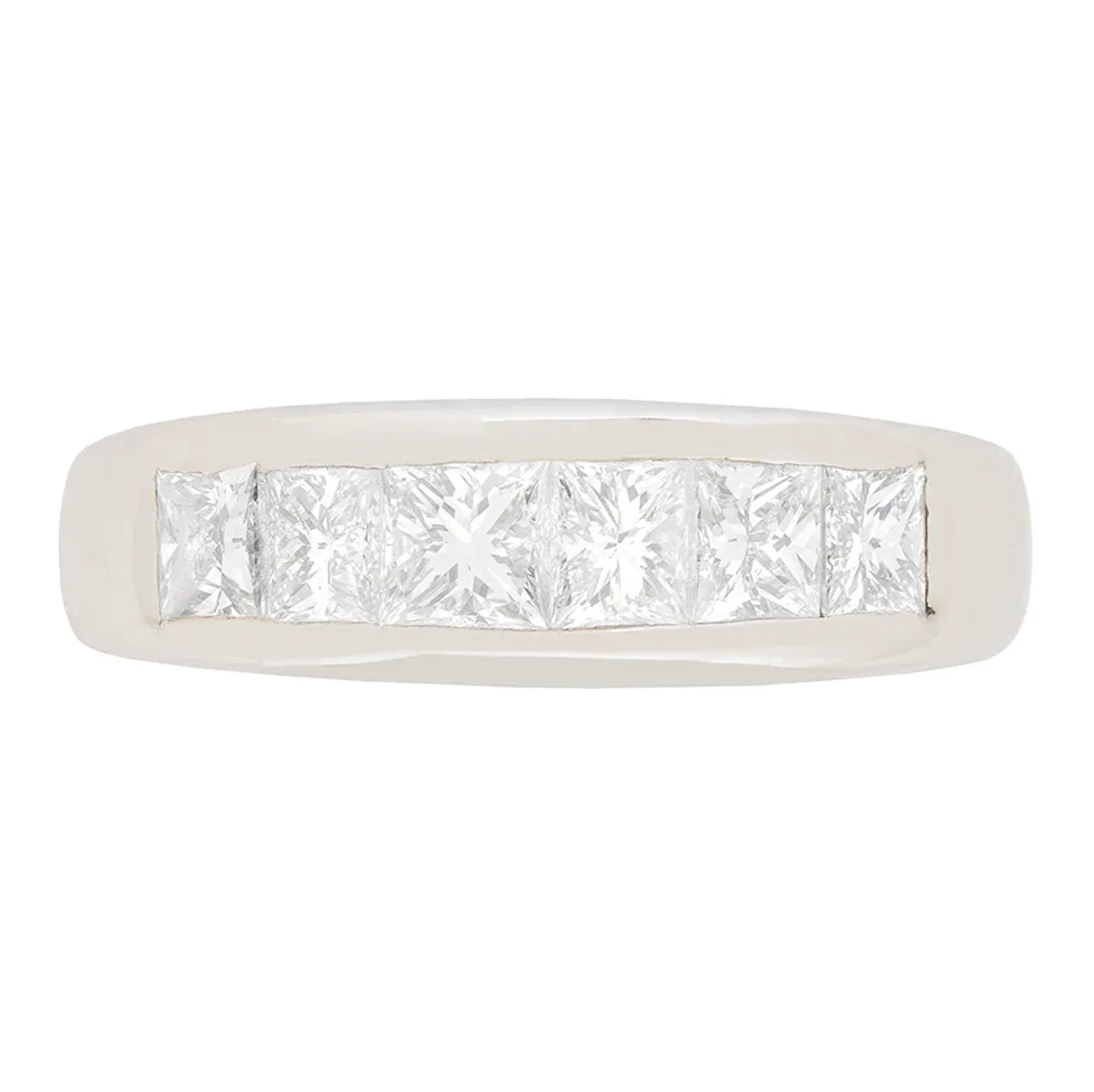 Contemporary 1.25ct Diamond Six Stone Ring