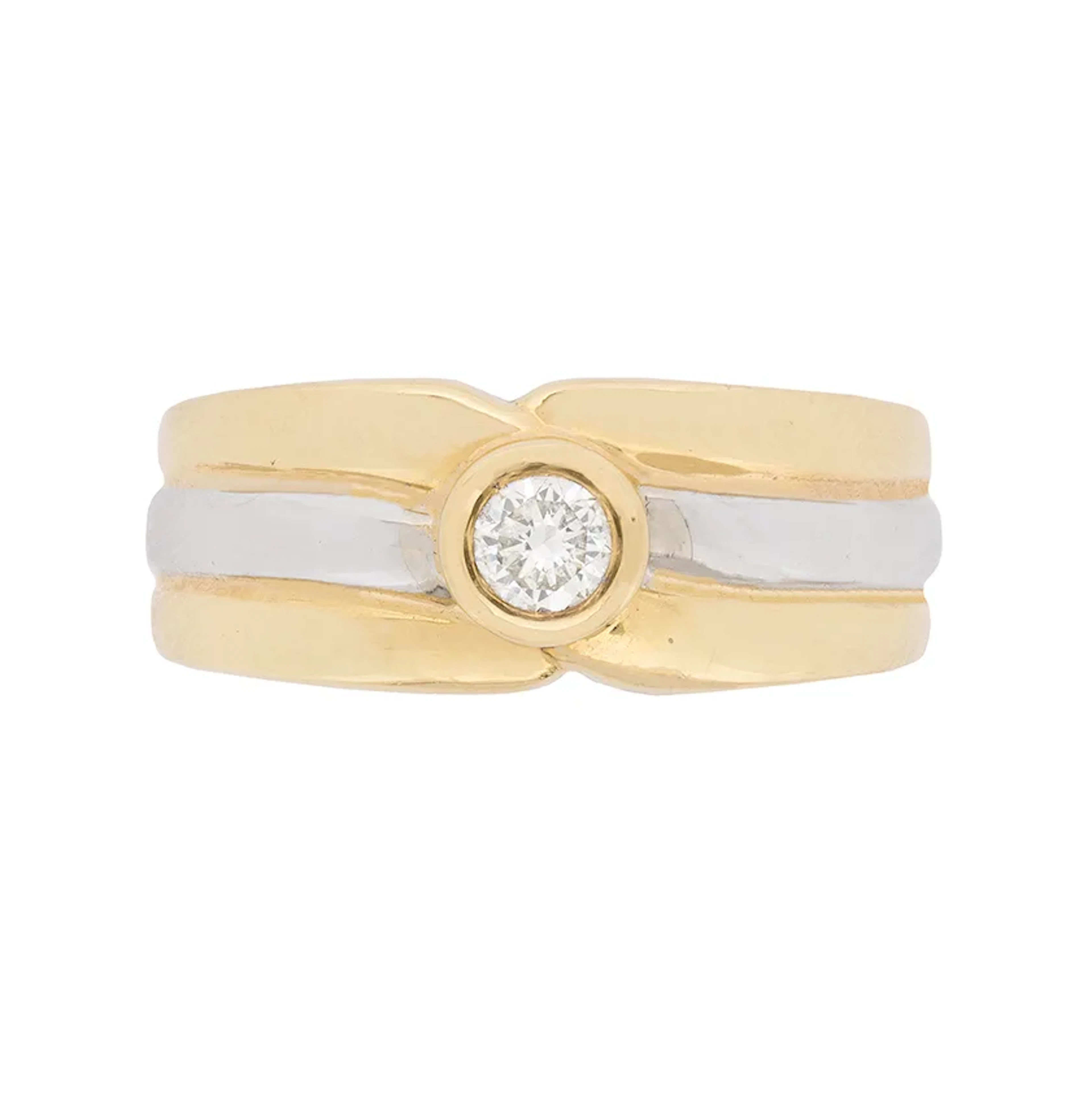 Vintage 0.25 Carat Diamond Band, c.1970s