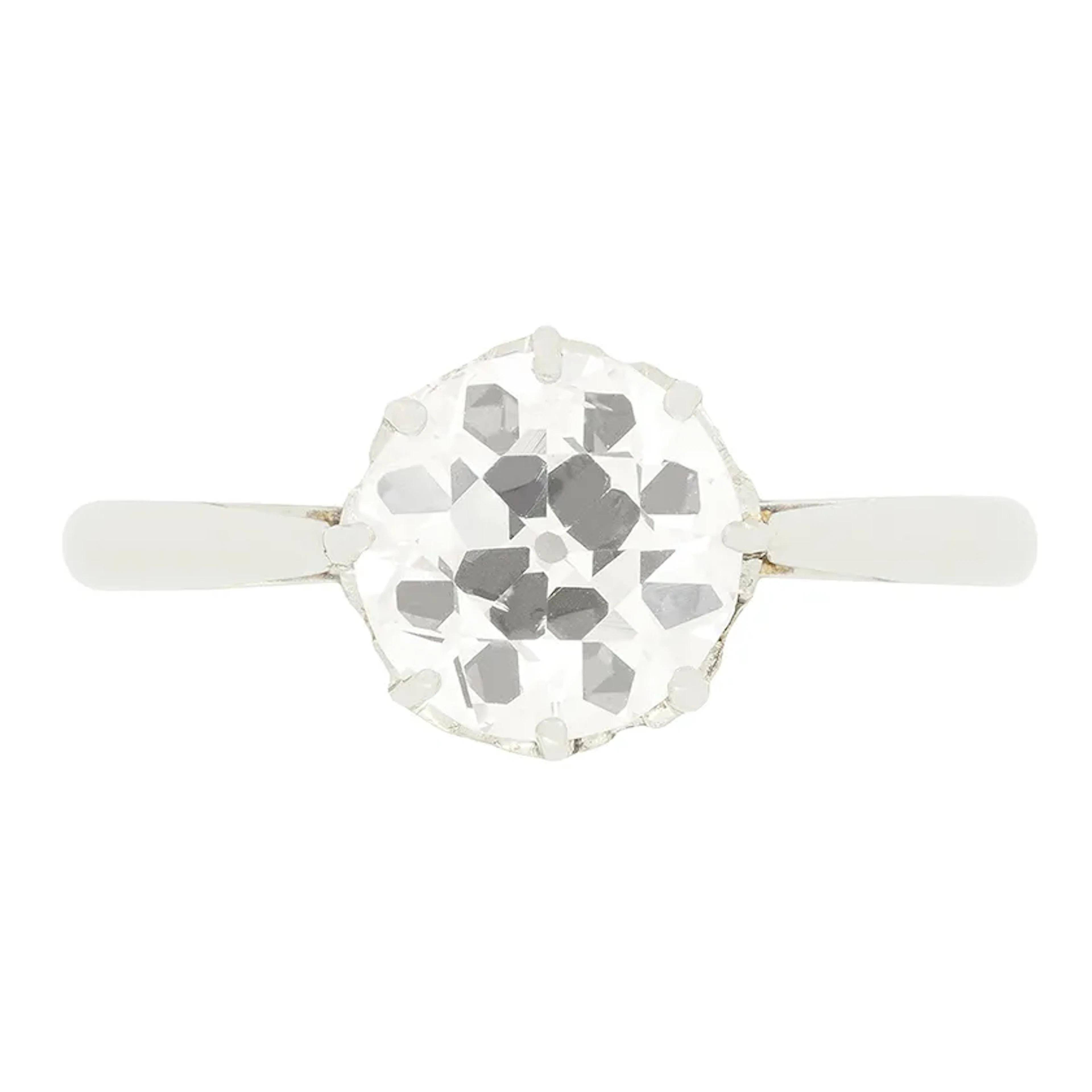Art Deco 1.50ct Diamond Solitaire Ring, c.1920s