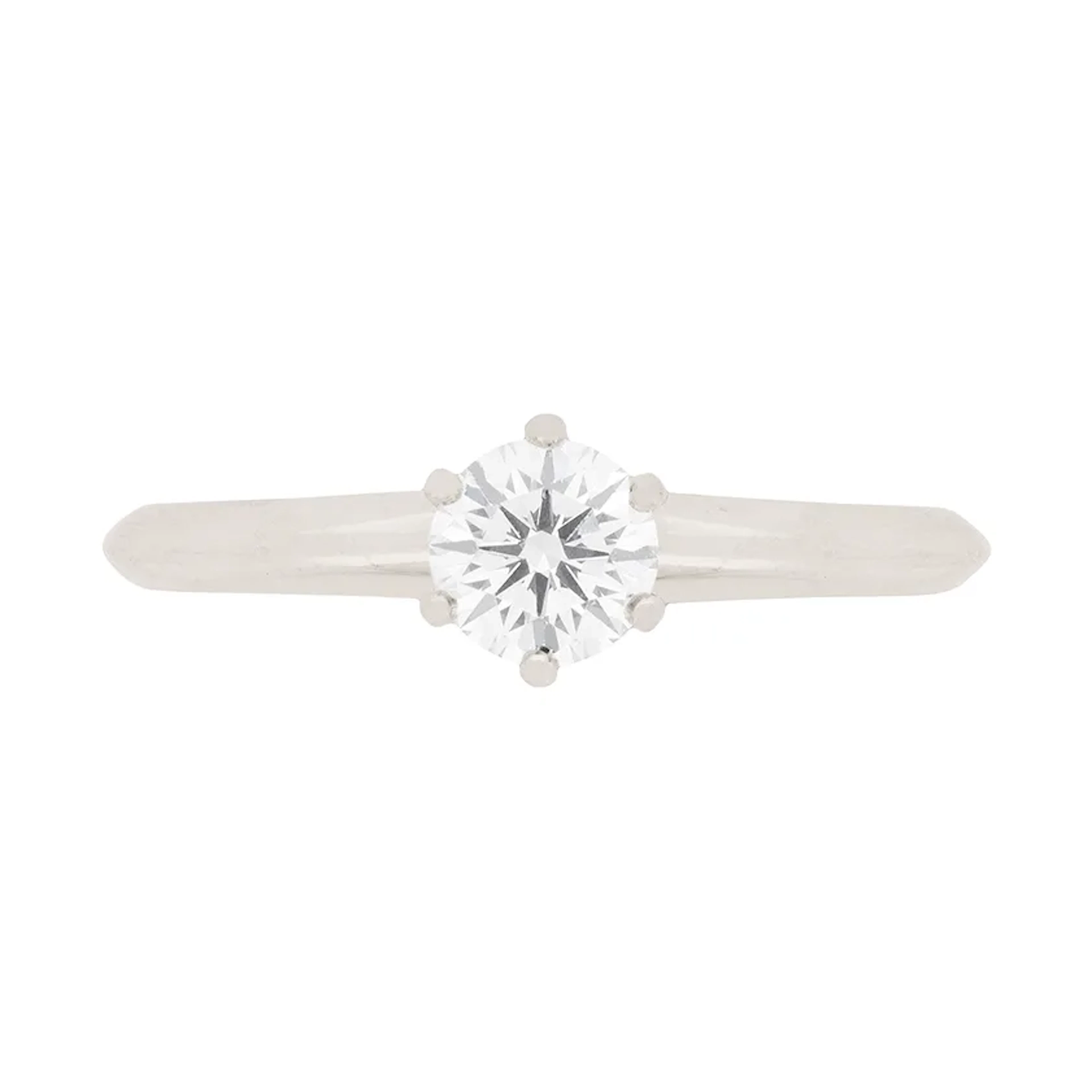 Tiffany & Co. 0.39ct Diamond Solitaire Engagement Ring