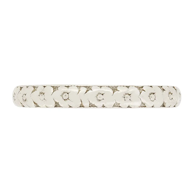 Art Deco Wedding Band, c.1920s