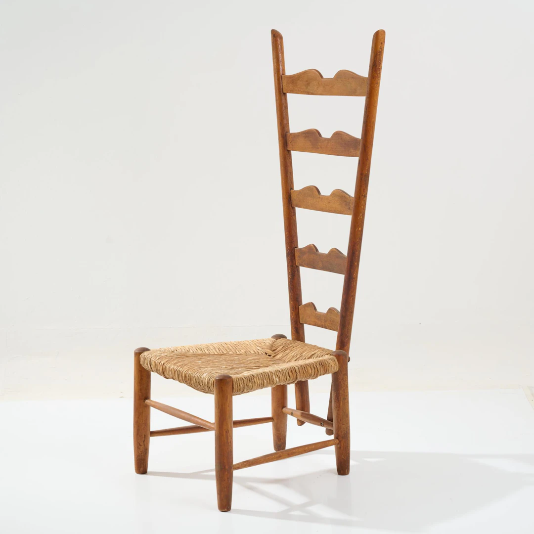 Gio Ponti Kaminstuhl, um 1939 (Entwurf)