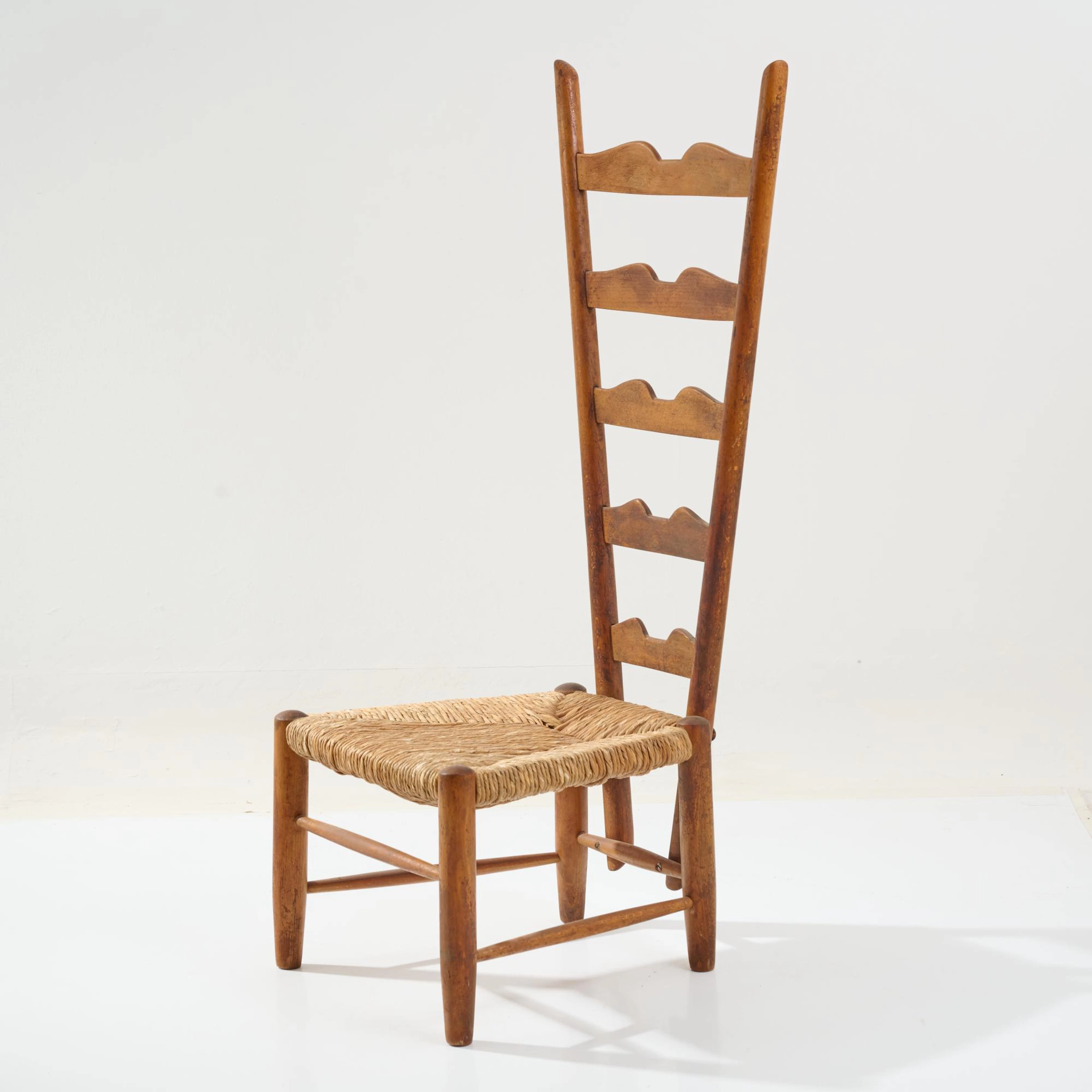 Gio Ponti Kaminstuhl, um 1939 (Entwurf)