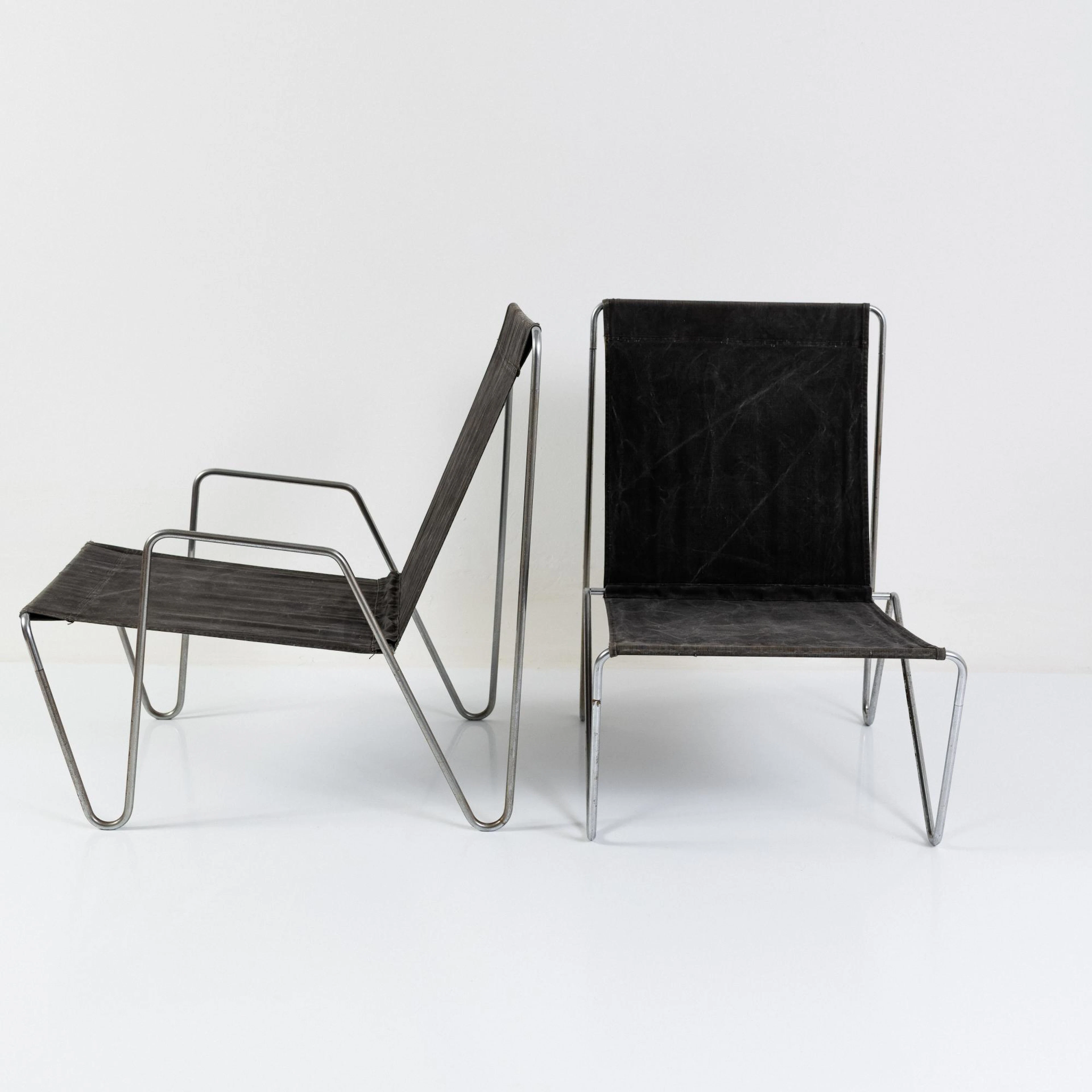 Verner Panton Zwei Sessel 'Bachelor Chair', 1953 (Entwurf)
