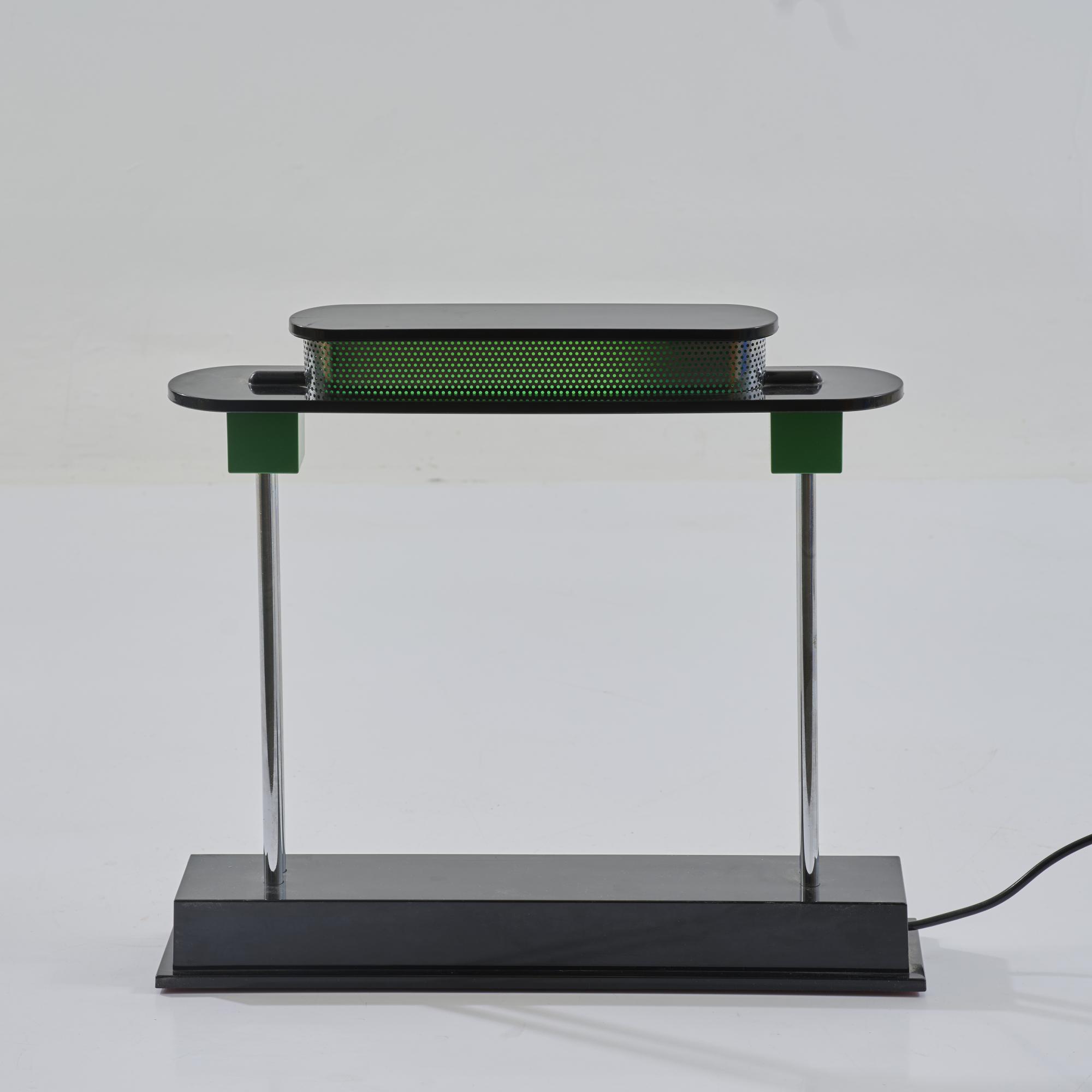 Ettore Sottsass Tischleuchte 'Pausania', 1983 (Entwurf)