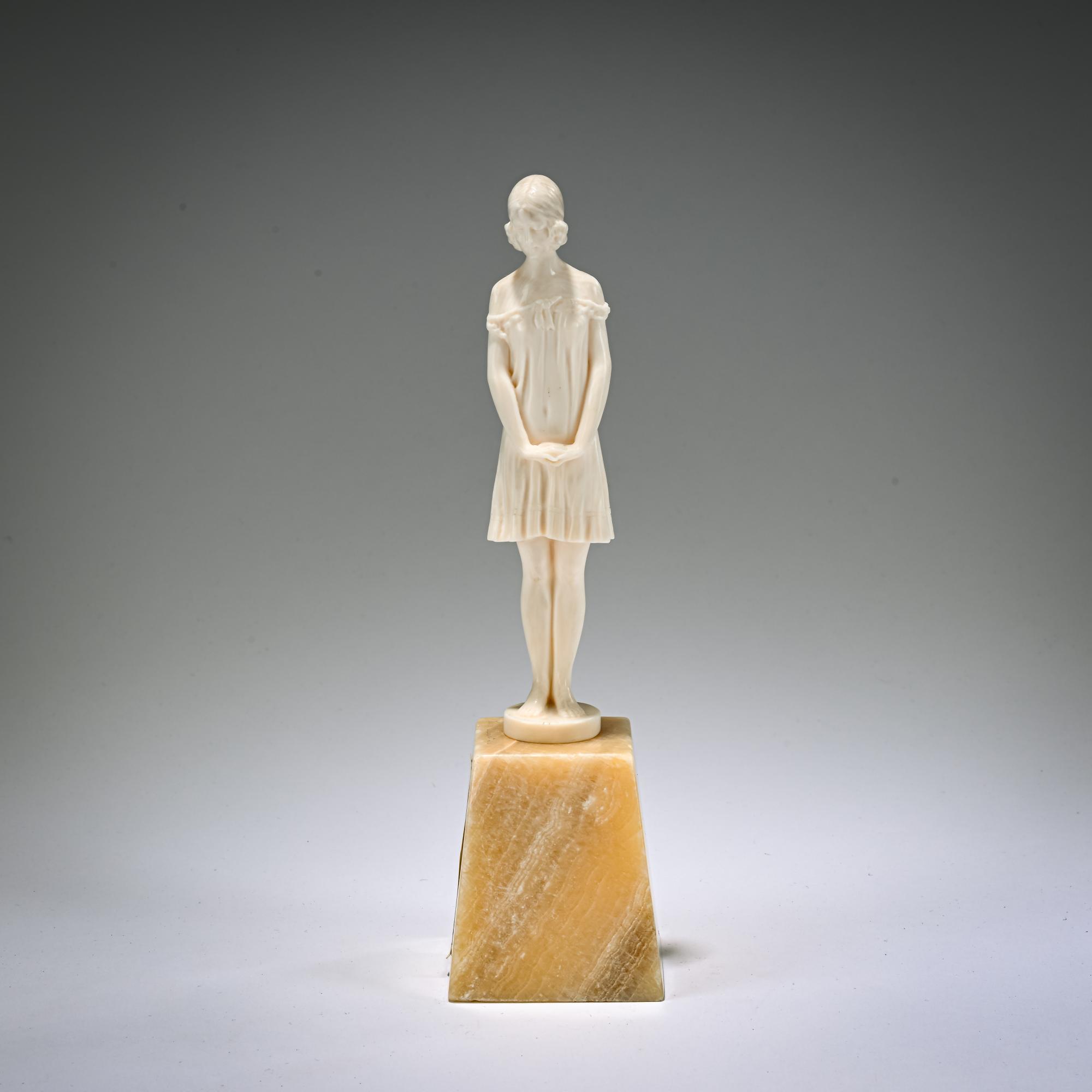Demètre H. Chiparus Elfenbeinfigur 'Innocence', um 1922