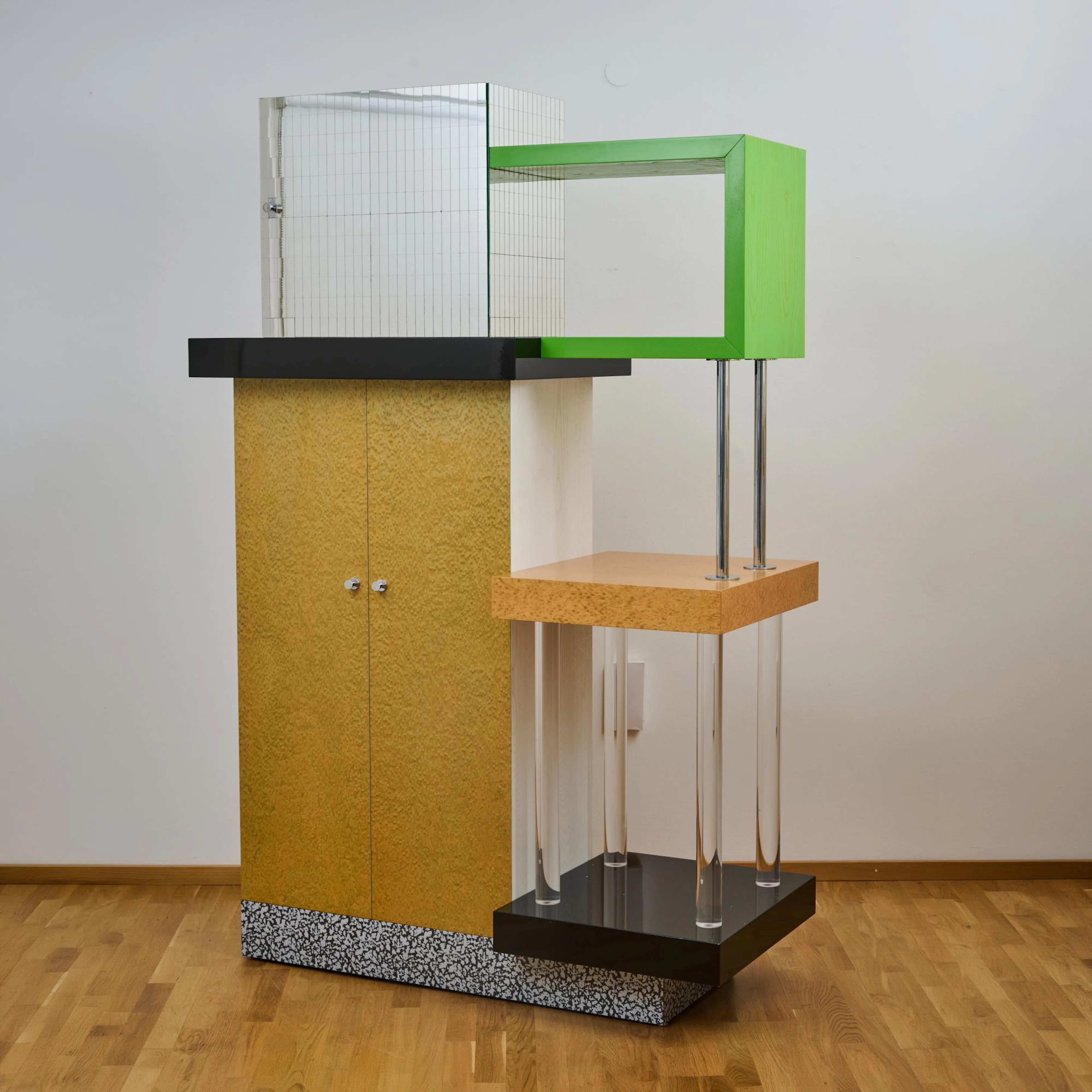 Ettore Sottsass Regal 'Coming back from Malibu', 1987 (Entwurf)