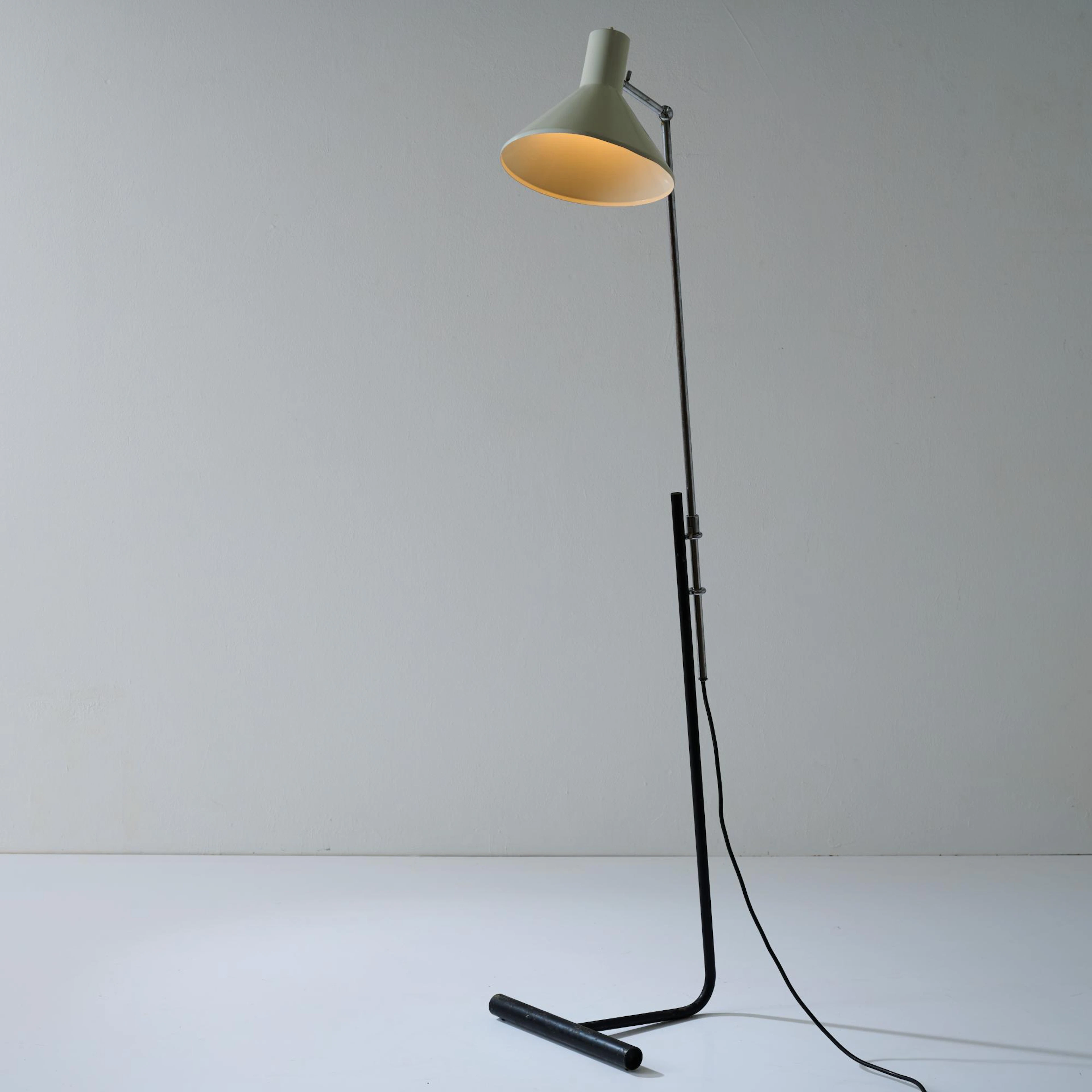 Gino Sarfatti Stehleuchte '1045/N', 1948 (Entwurf)