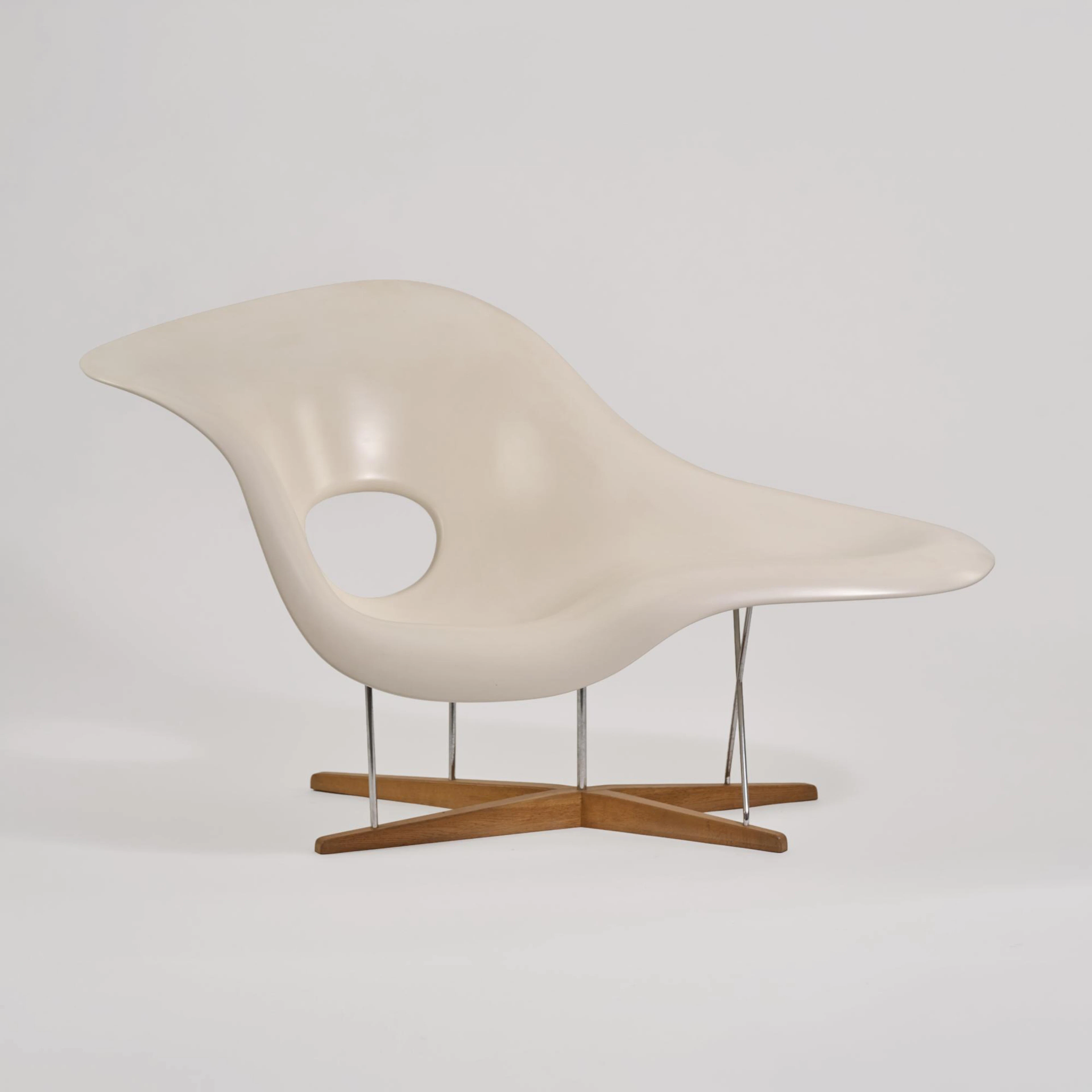 Charles Eames; Ray Eames Sitzobjekt 'La Chaise', 1948 (Entwurf)