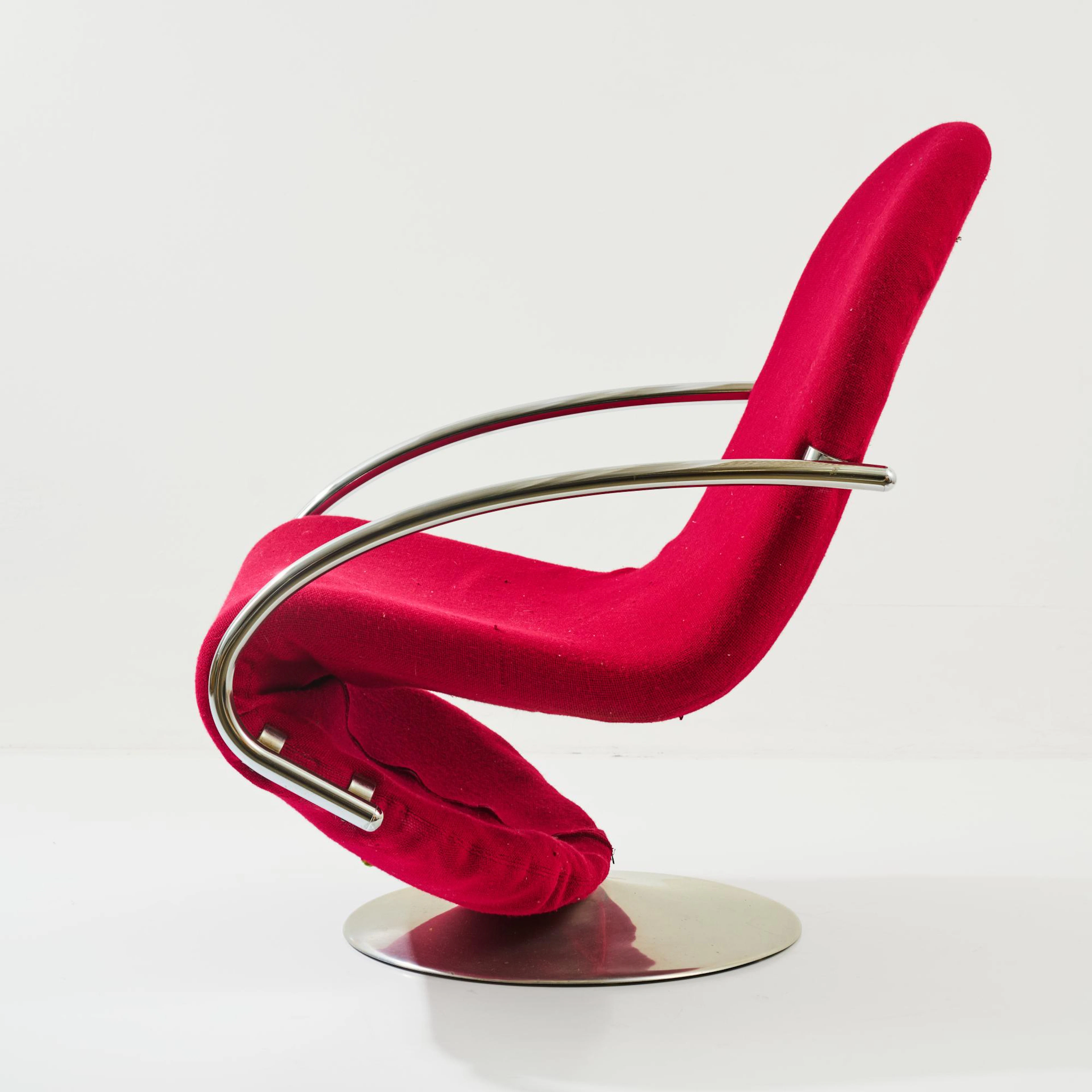 Verner Panton Armlehnsessel 'System 1-2-3', 1973/74 (Entwurf)
