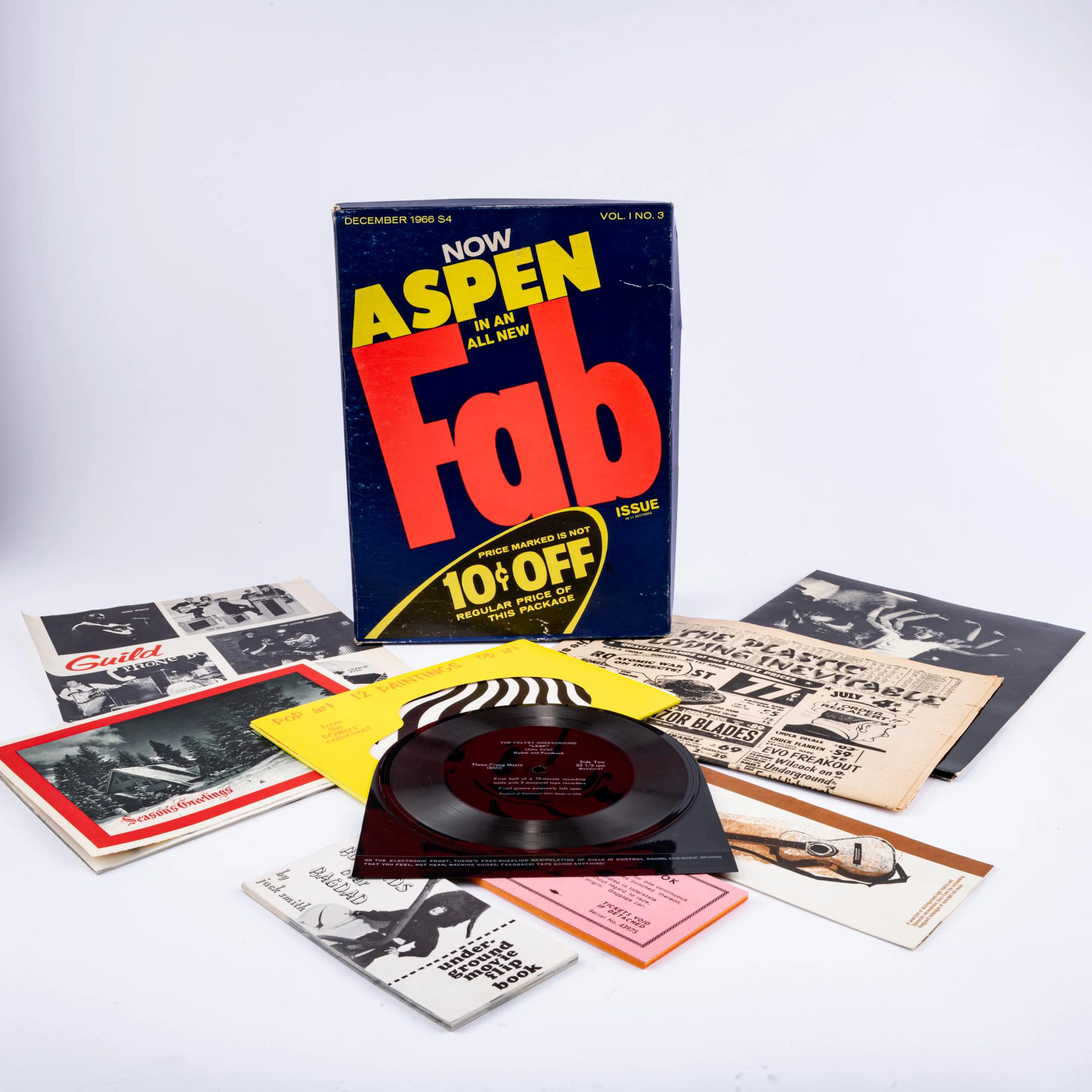 Andy Warhol (1928 Pittsburgh, PA - 1987 New York) 'Aspen Magazine