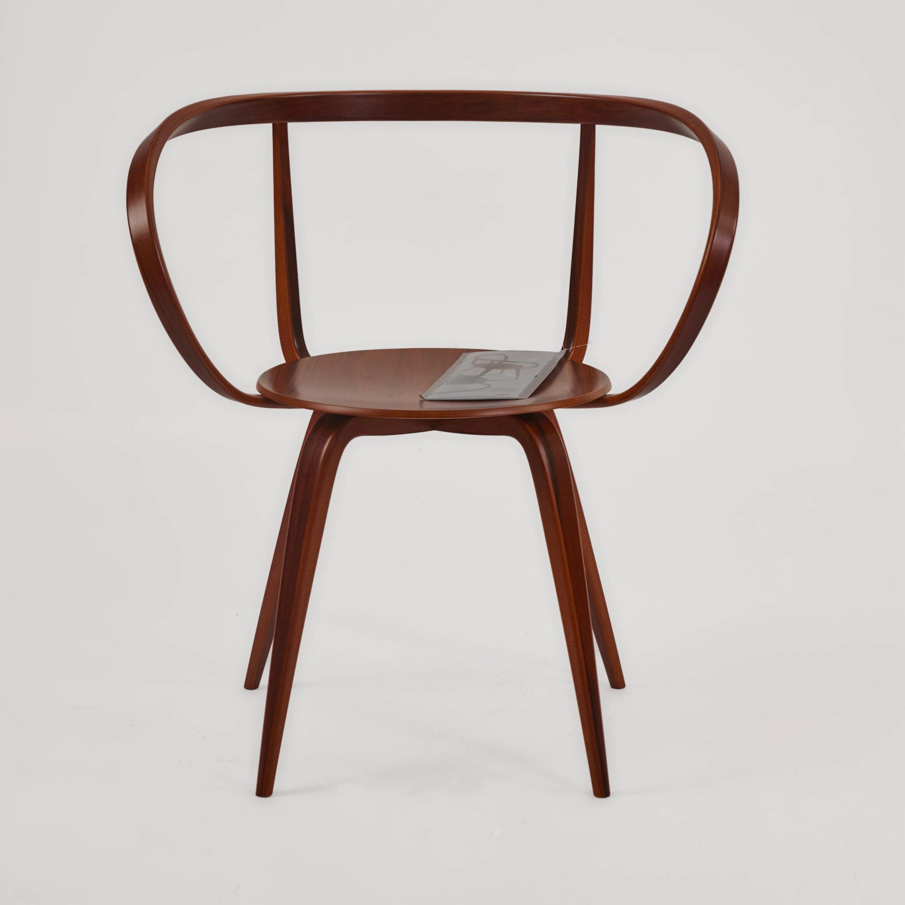 George Nelson Armlehnstuhl 'Pretzel chair', 1952 (Entwurf)