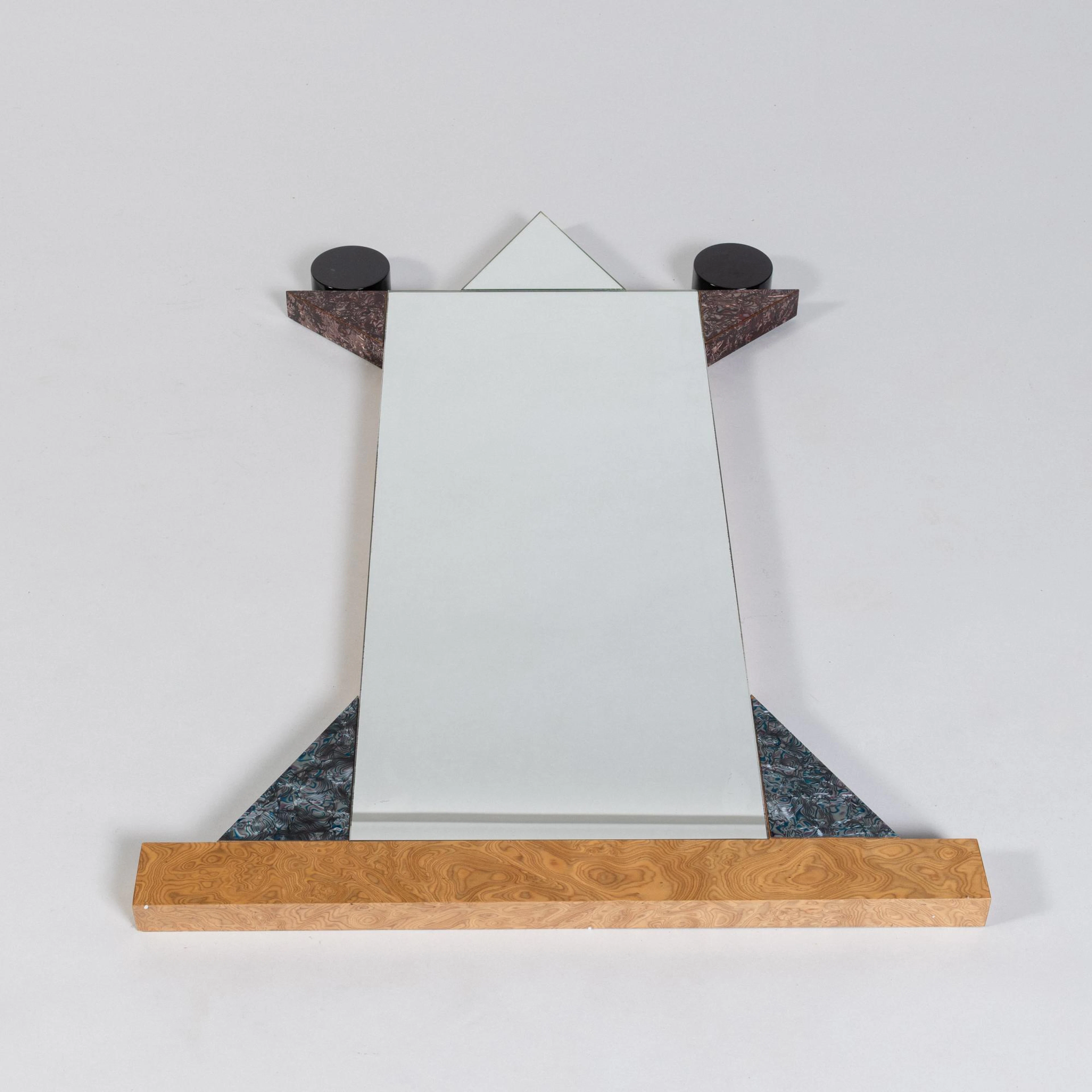 Ettore Sottsass Wandspiegel 'Diva', 1984 (Entwurf)