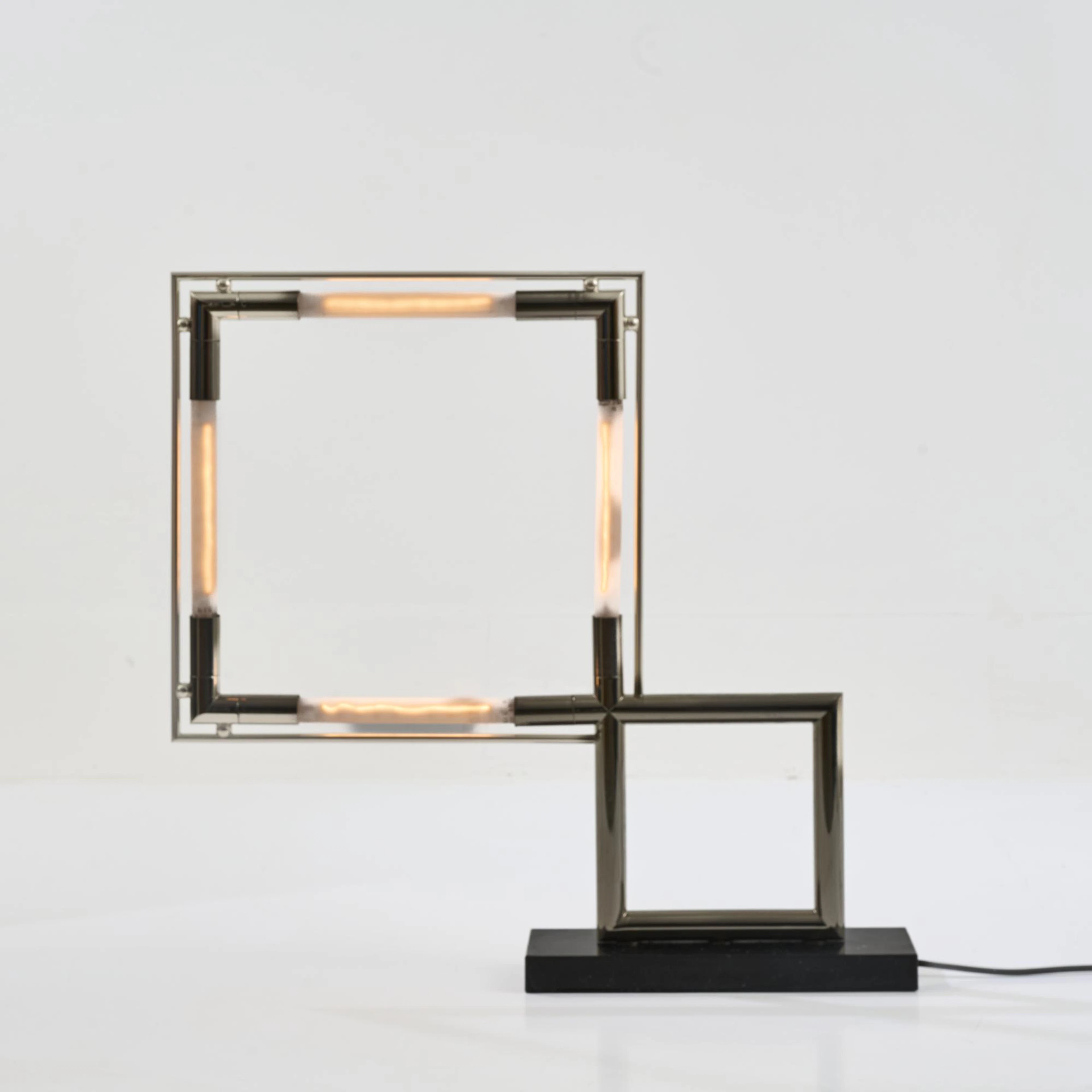 Jacques Adnet Tischleuchte 'Quadro', 1929 (Entwurf)