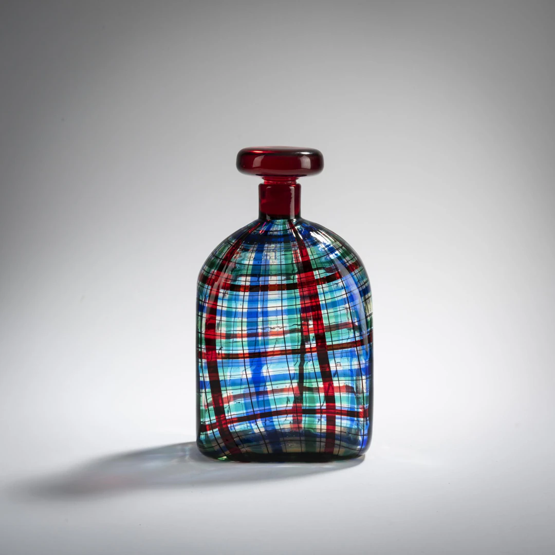 Ercole Barovier Flasche mit Stopfen 'Christian Dior', um 1969