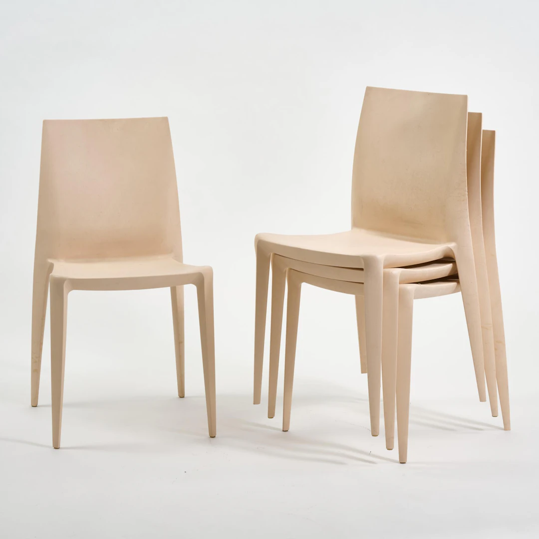 Mario Bellini Vier Stapelstühle 'The Bellini Chair', 1998 (Entwurf)