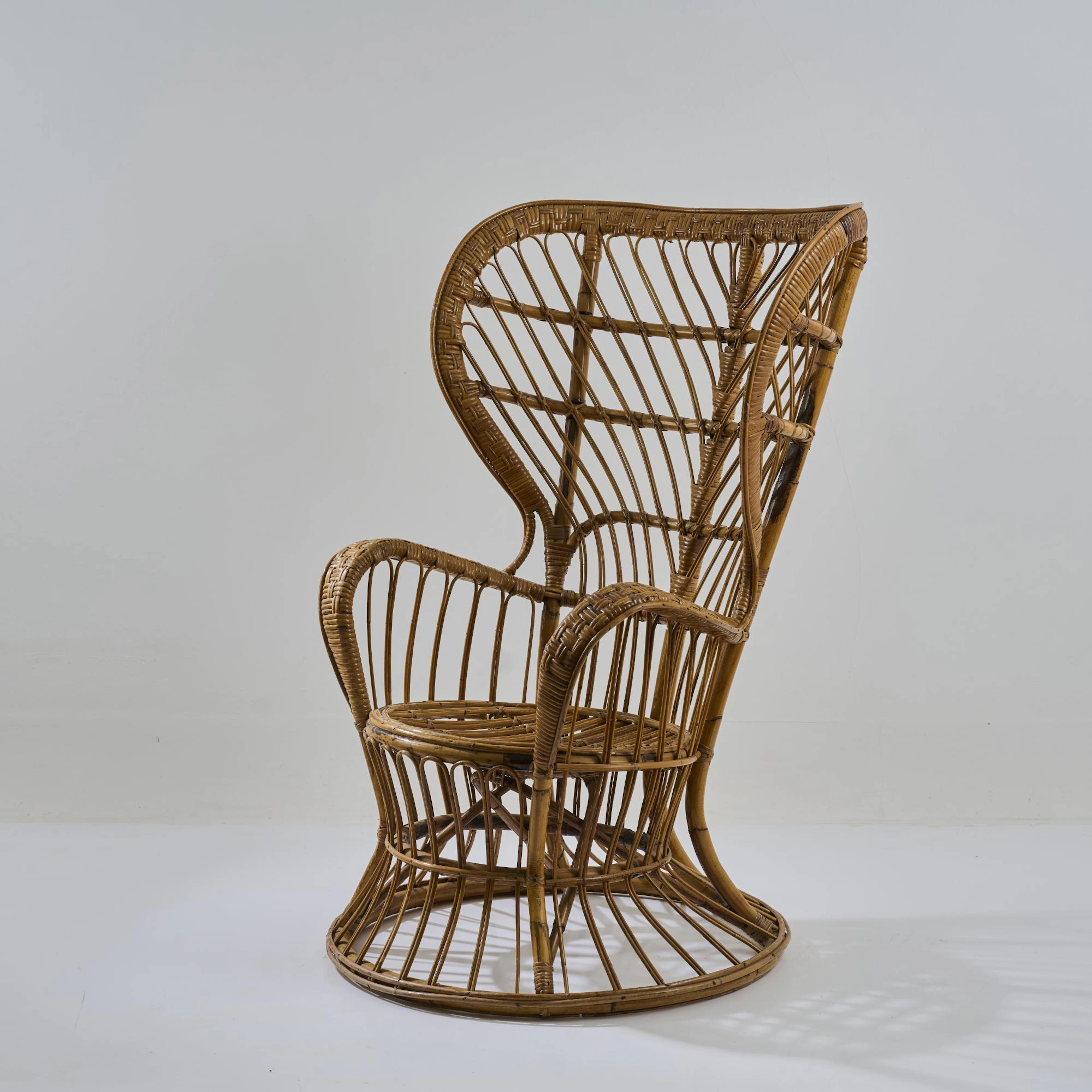 Gio Ponti Korbsessel, um 1950