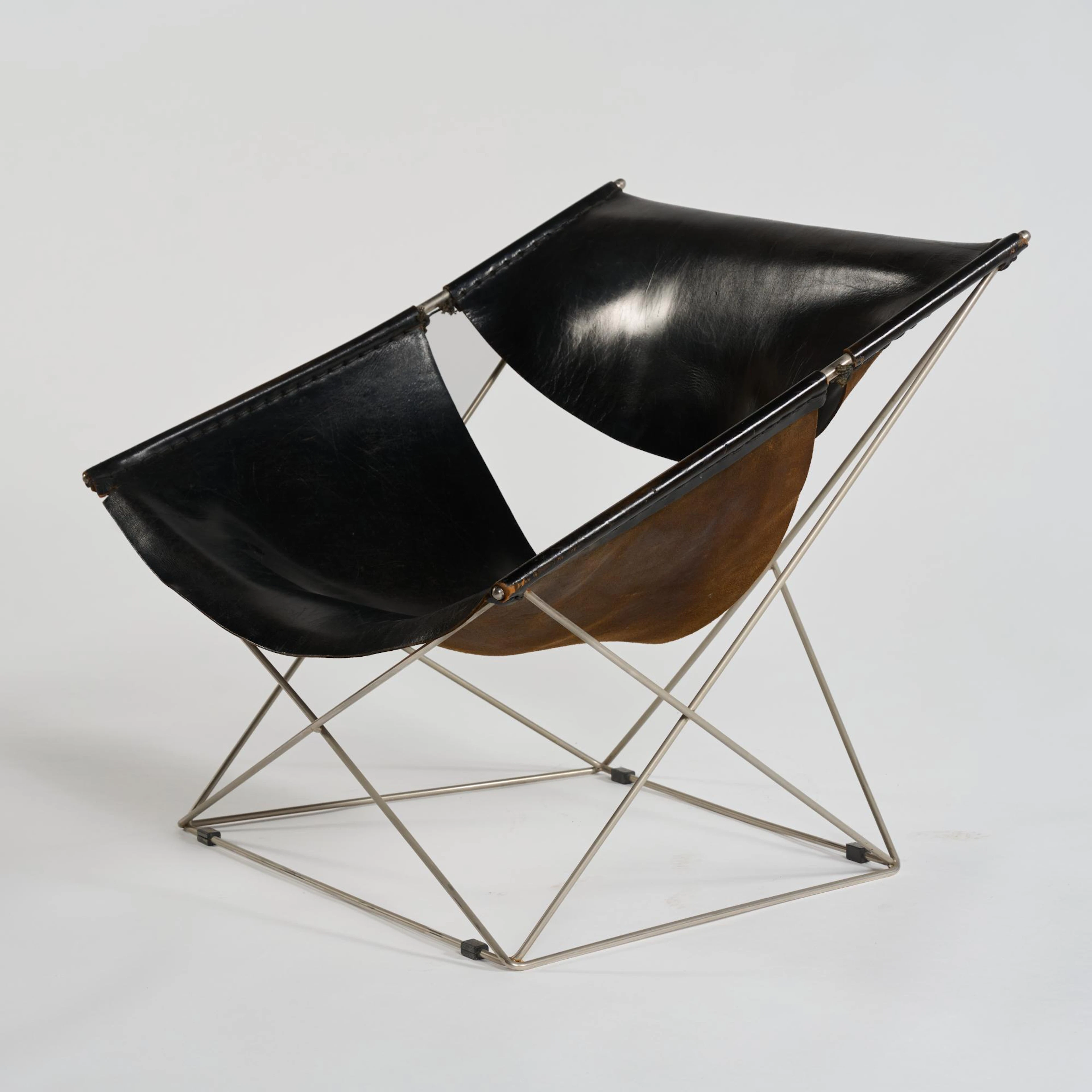 Pierre Paulin Sessel 'Butterfly 675', 1964 (Entwurf)