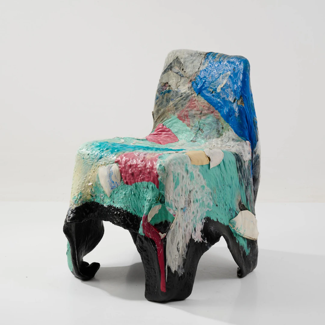 Gerhard Bär; Beata Bär; Hartmut Knell Stuhl 'Mülldirekt', 1994 (Entwurf)