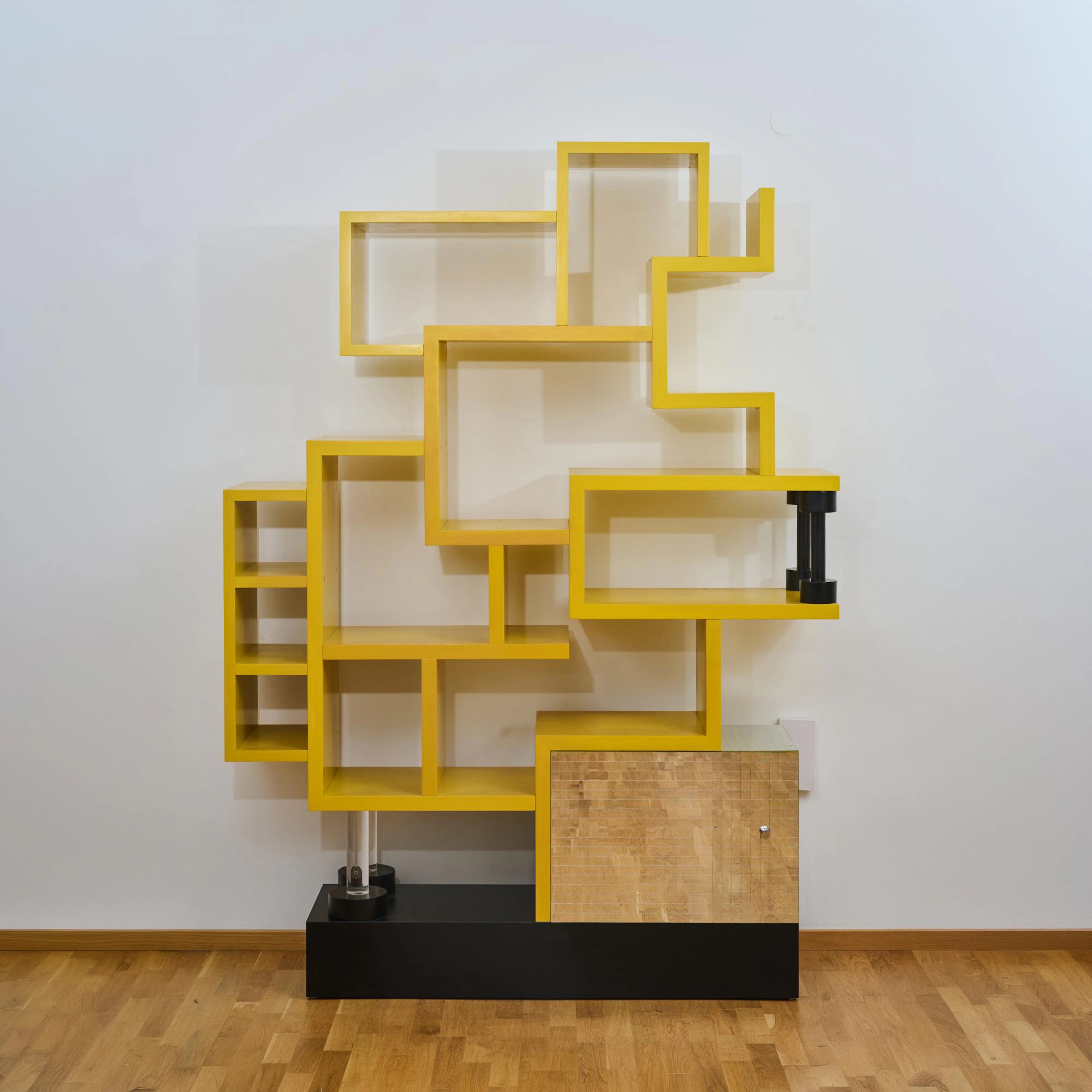 Ettore Sottsass Regal 'Lemon Sherbet', 1987 (Entwurf)